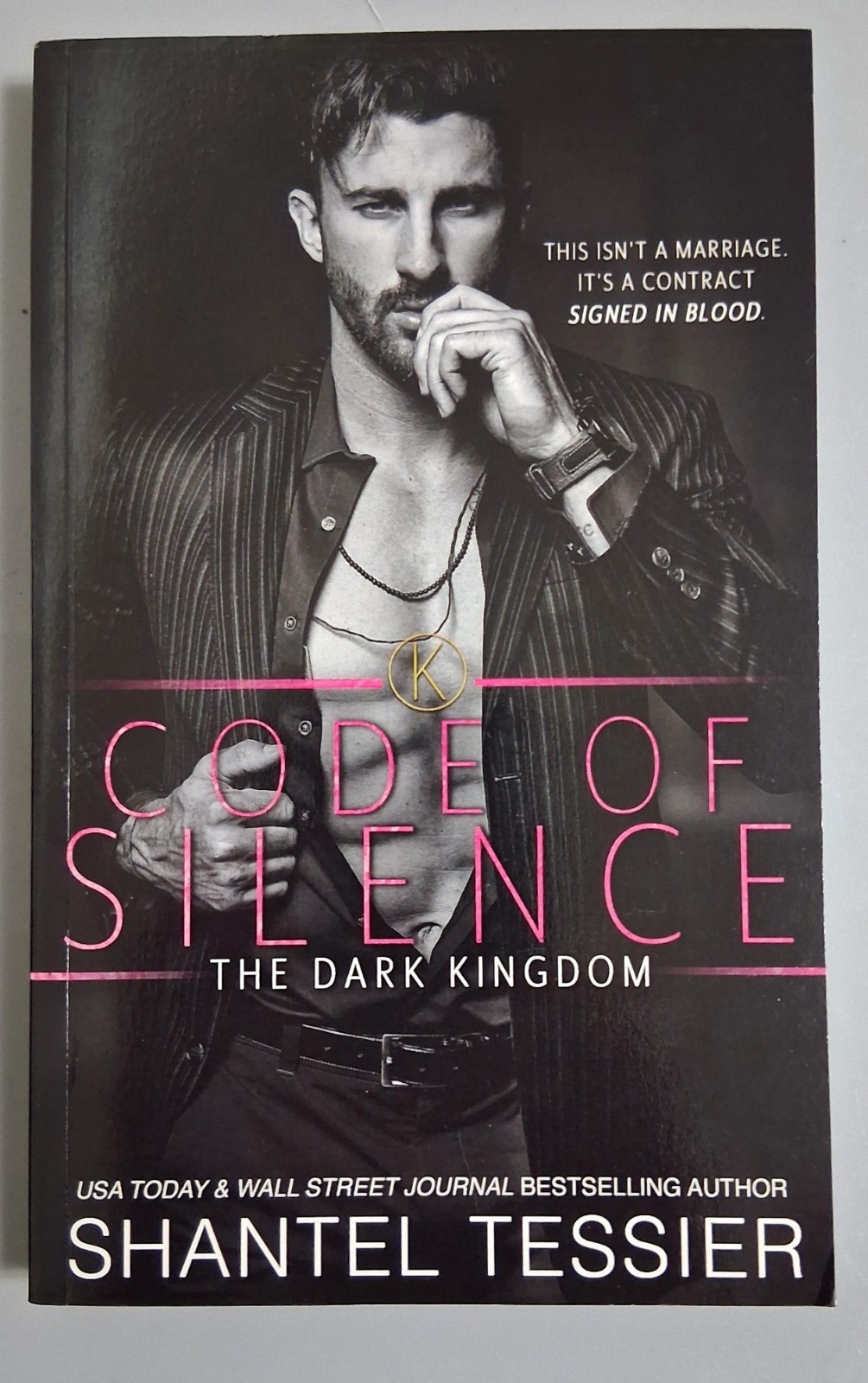 code of silence: the dark kingdom by shantel tessier pb very good condition