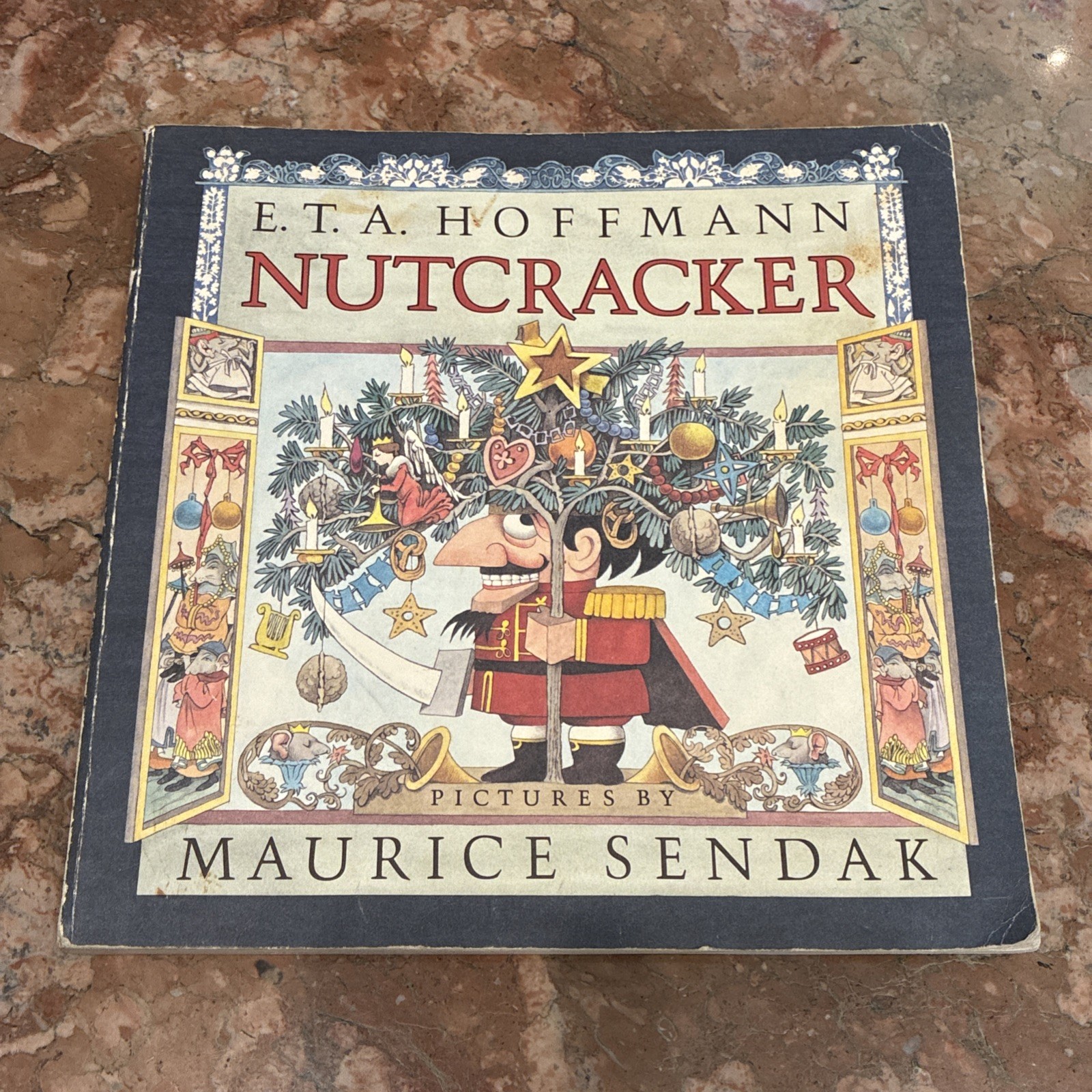 Signed Book Maurice Sendak Nutcracker ETA Hoffman Vintage Children’s Books 1984