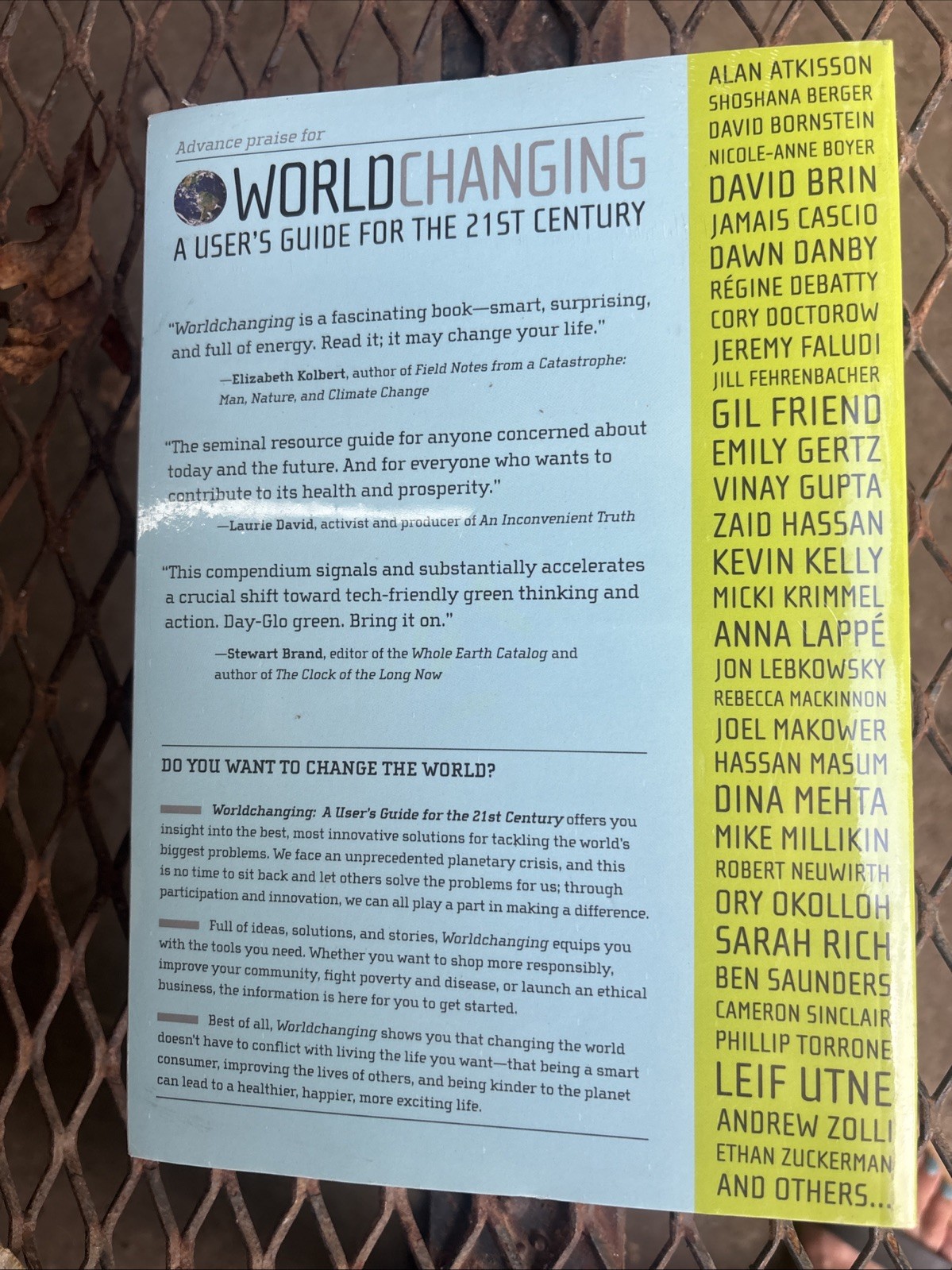 Worldchanging : A User’s Guide for the 21st Century by Alex Steffen (2006, Ha…