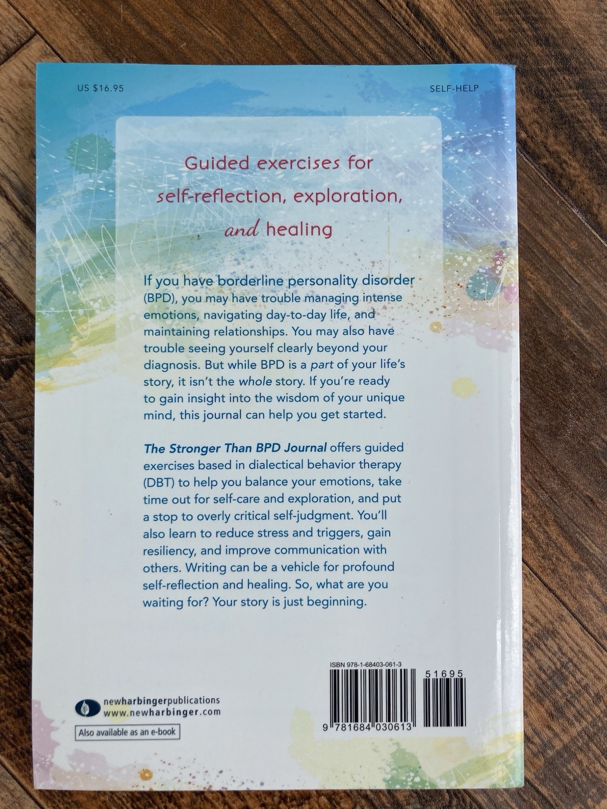 Brand New – The Stronger Than BPD Journal: DBT Activities to Help You Manage