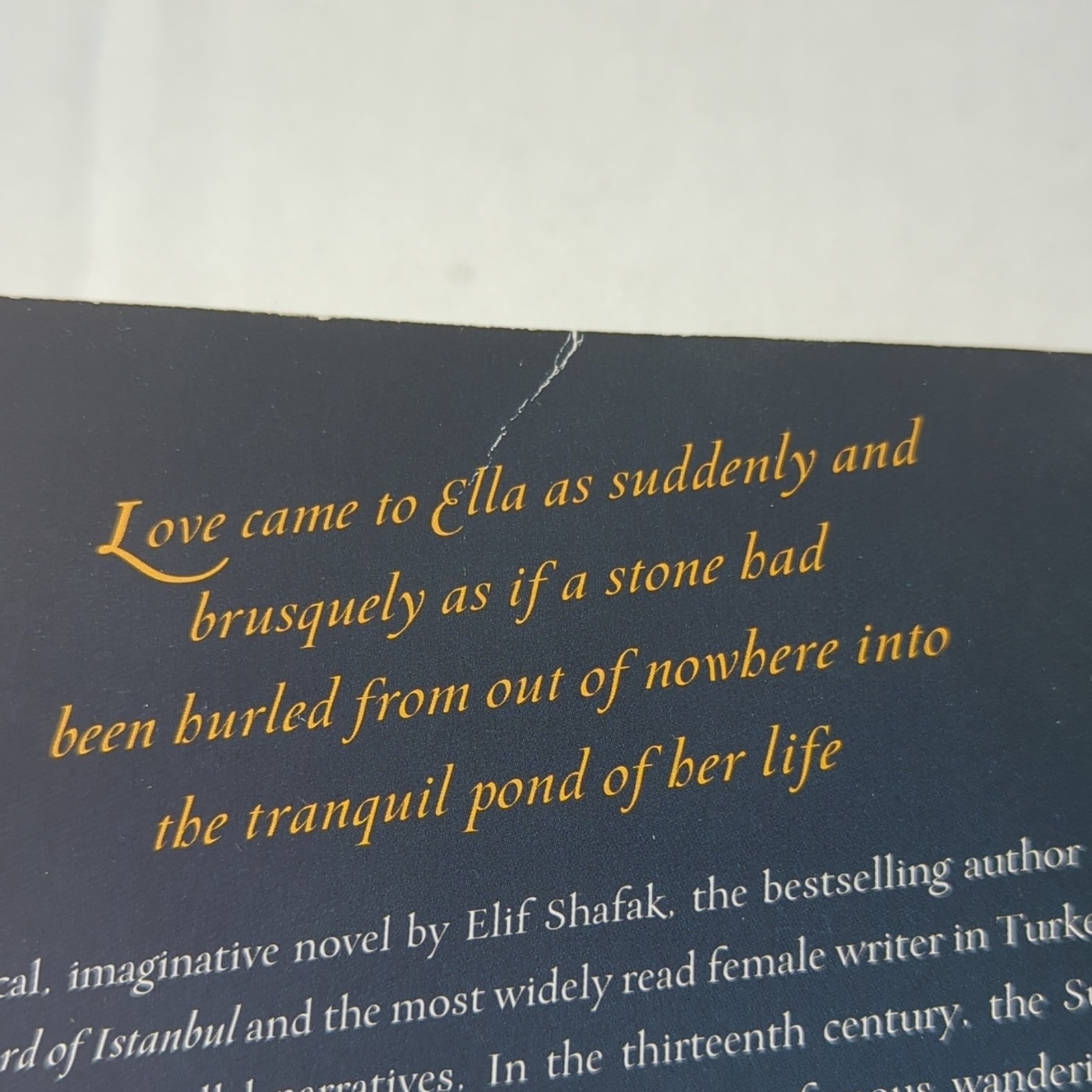 The Forty Rules of Love: A Novel of Rumi by Elif Shafak – PB – GOOD