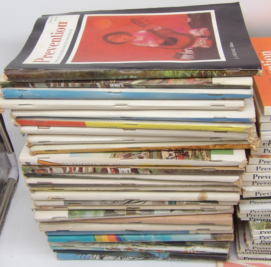 Vintage Lot of 83 Prevention Magazines 1968-1987 1960s 1970s 1980s