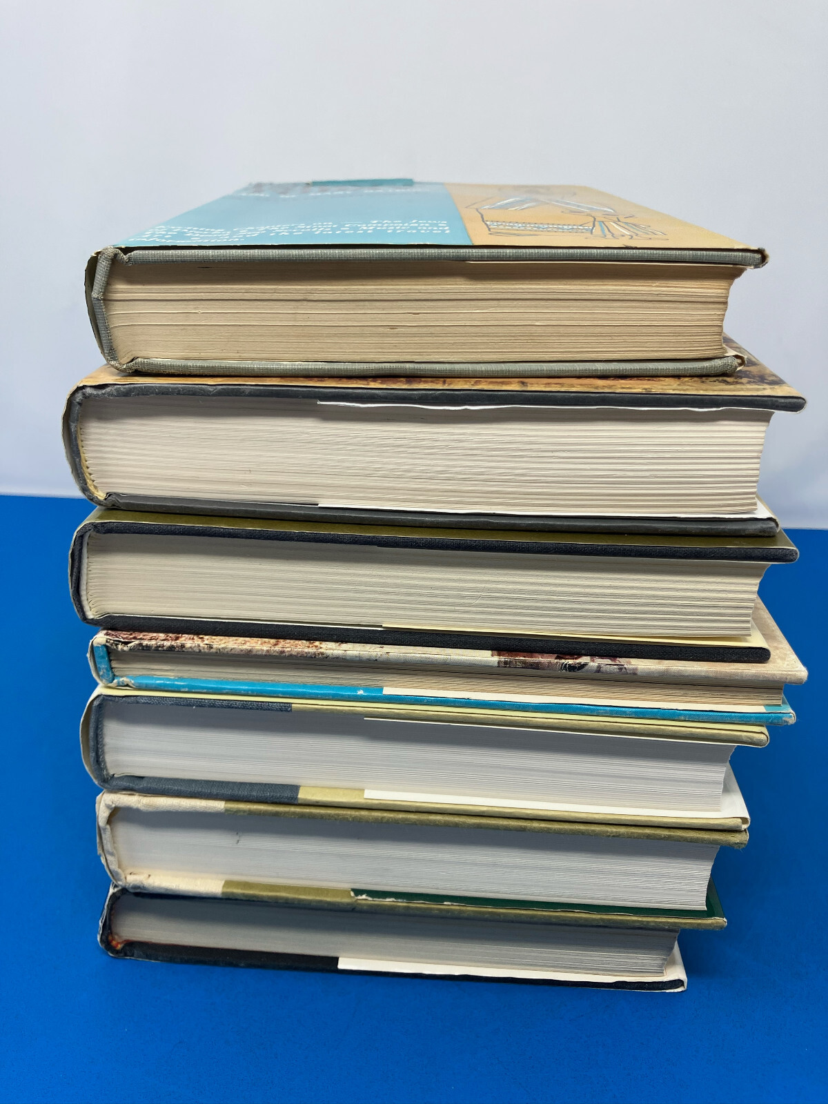 Israel Book Lot of 7 Chaim Herzog Golda Meir Amos Oz Kibbutz Makom *GIFT*