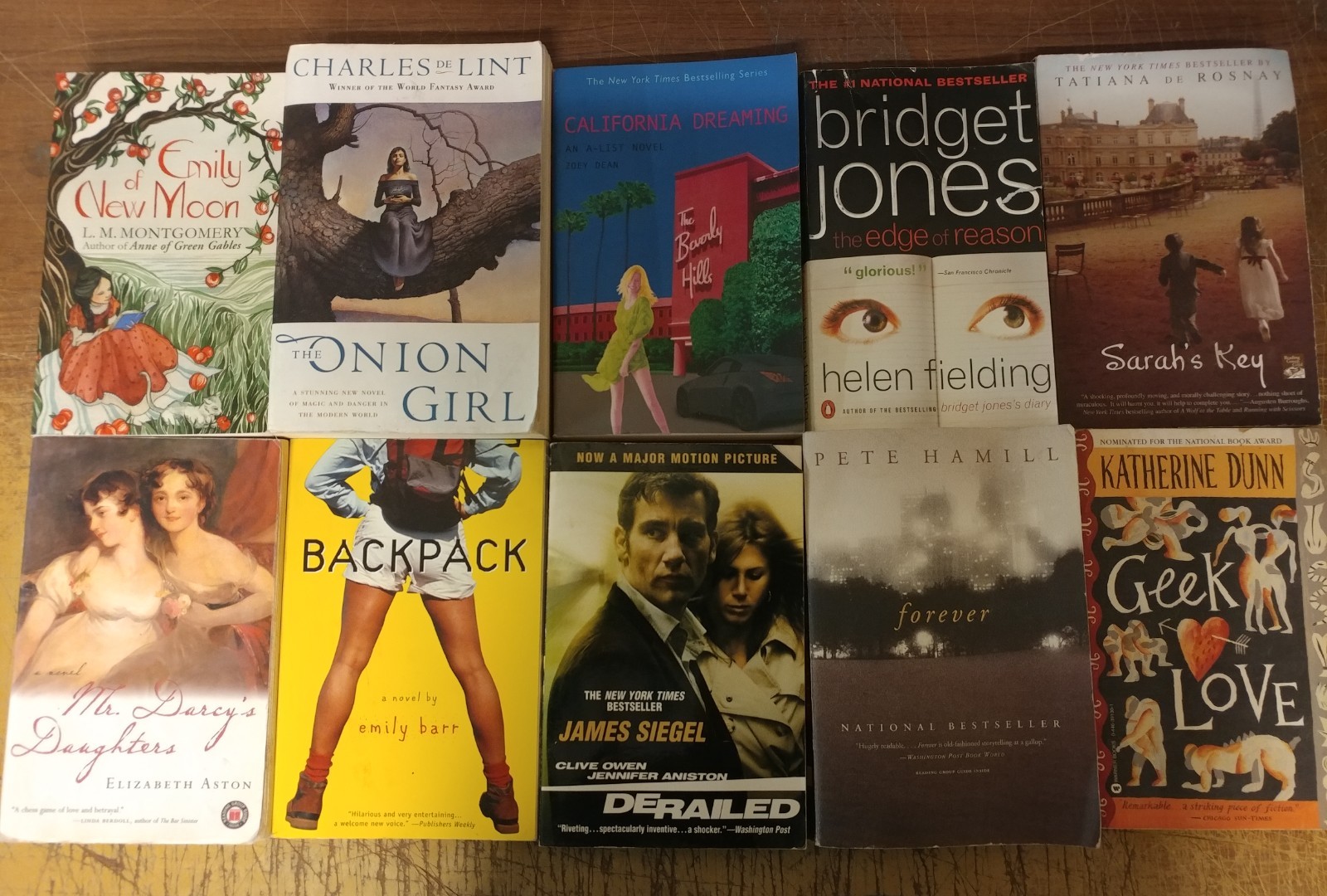 Lot of 5-LBS Large Trade Literature Fiction Paperback BestSeller RANDOM Books