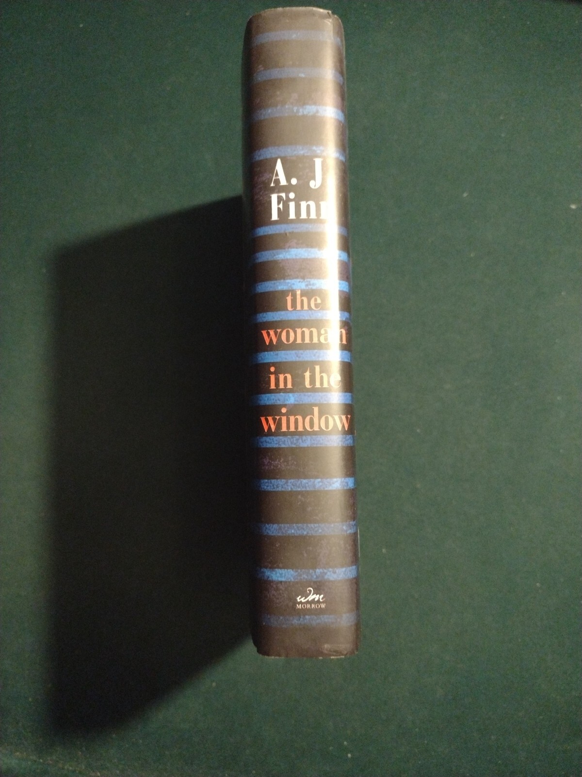 The Woman in the Window by A. J. Finn (2018 HC) Signed WILLIAM MORROW 9th Print