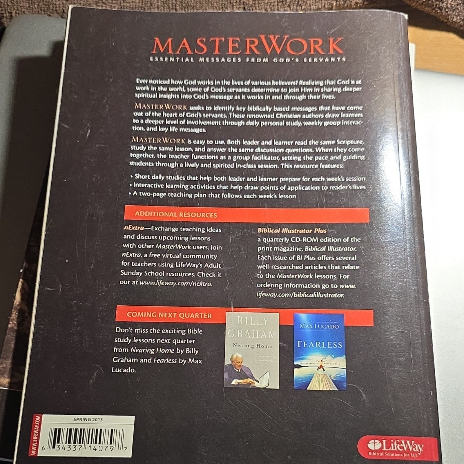 LifeWay MasterWork Adult Bible Study Paperback Various Lessons & Authors 2009