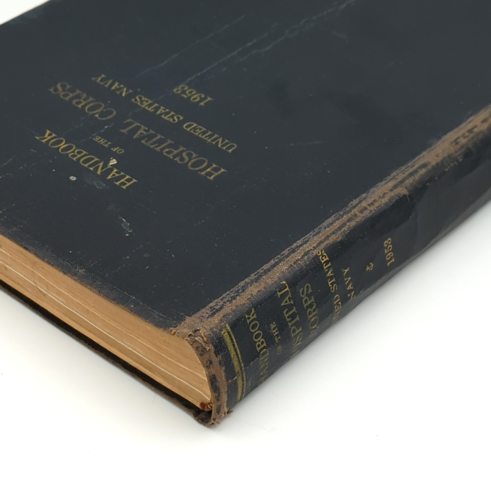 1953 Handbook of the Hospital Corps United States Navy USN Medical Book