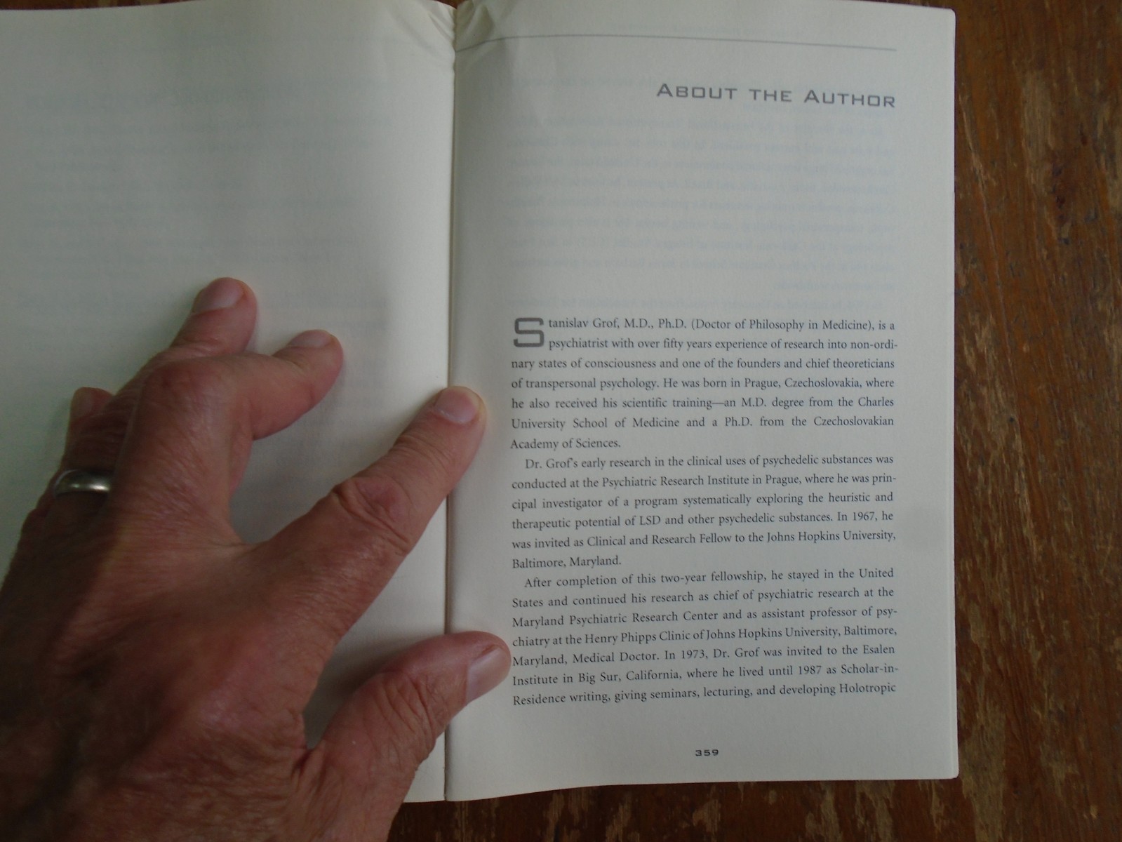 When the Impossible Happens by Stanislav Grof, MD, PHD, 2006 1st Ed.