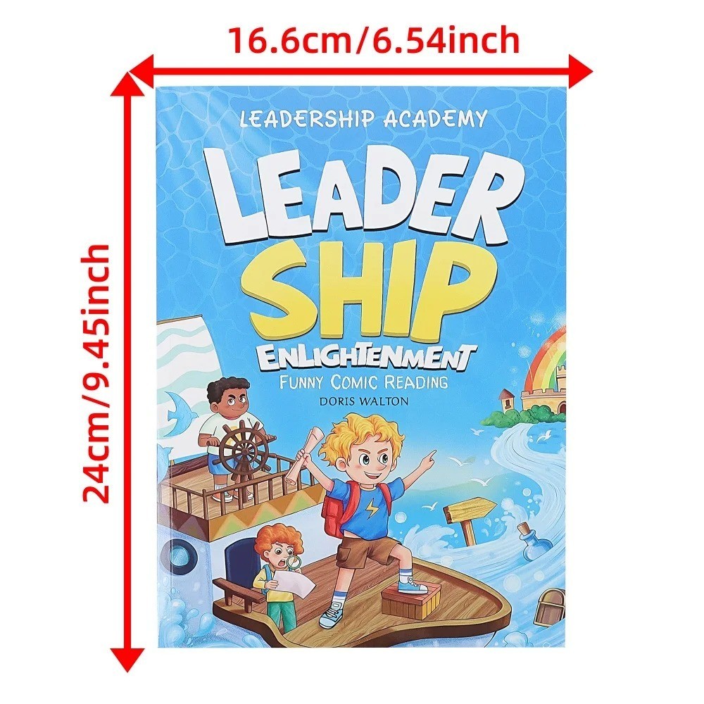LEADER SHIP ENLIGHTENMENT Comic Book Kids Communication Leadership English