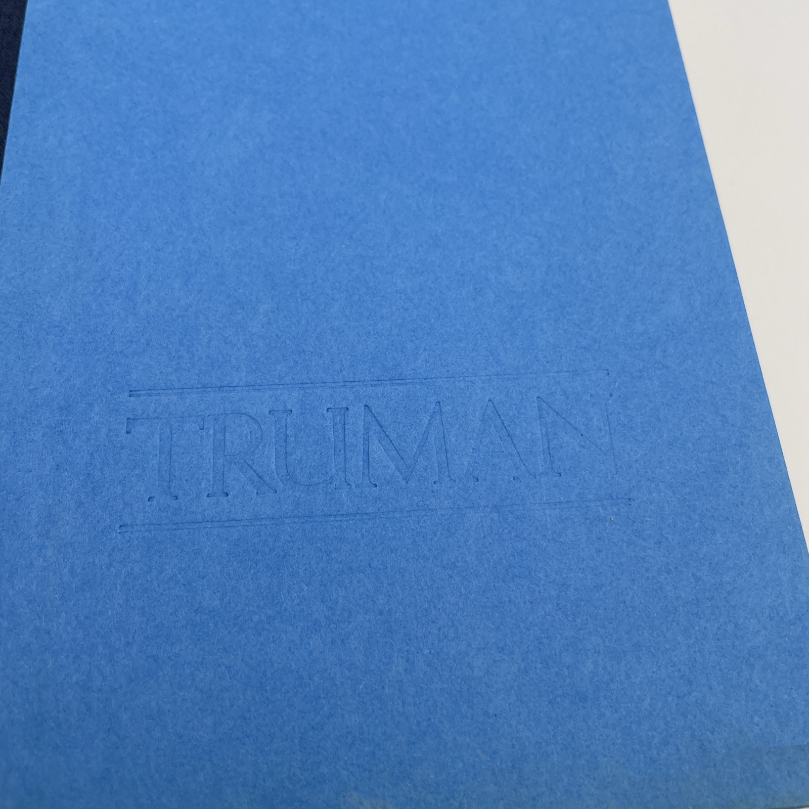 Truman David McCullough. First Edition First Print HCDJ 1992