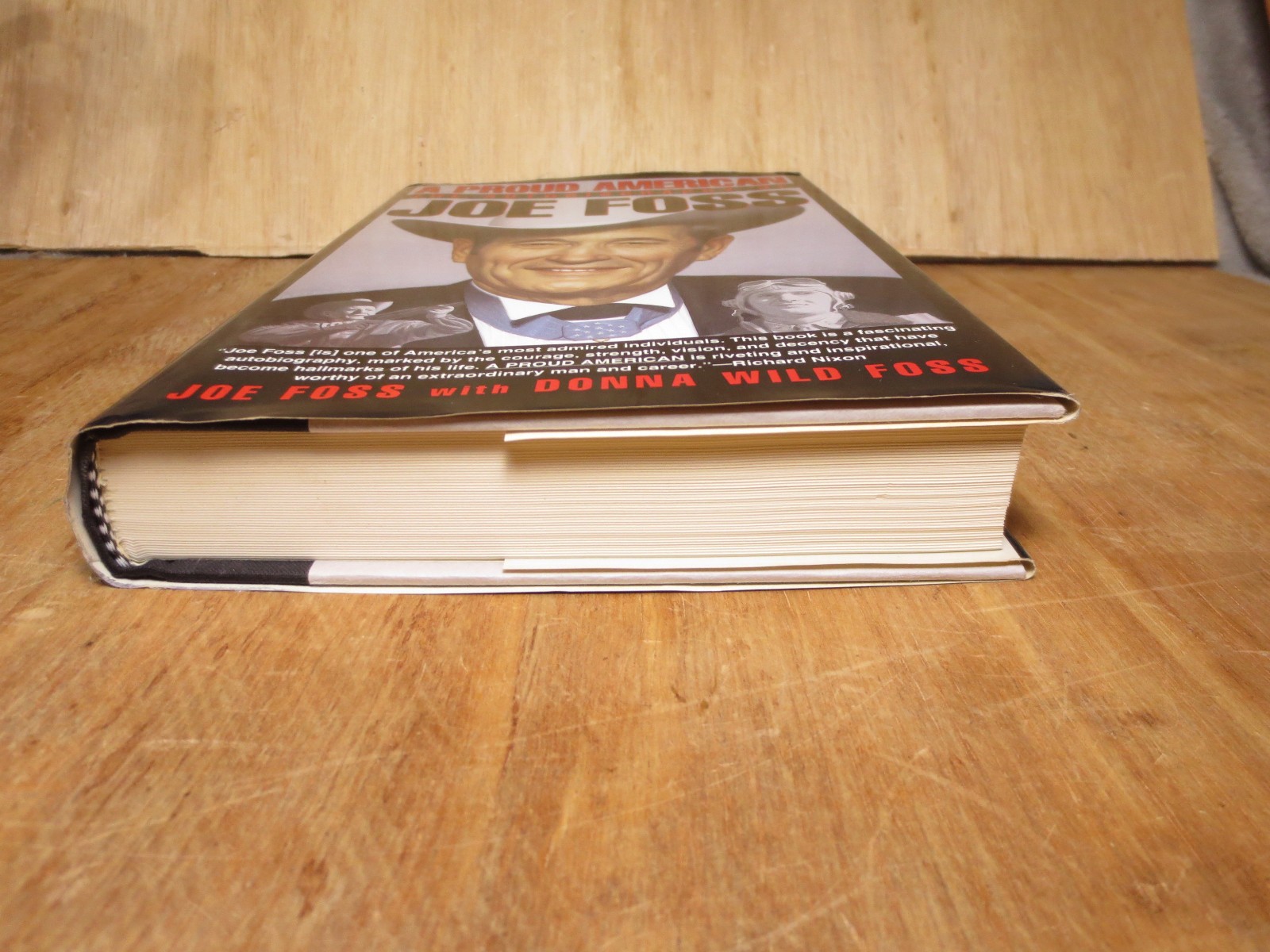 A Proud American By Joe Foss Signed 1st Printing First Edition 1992 Hardcover