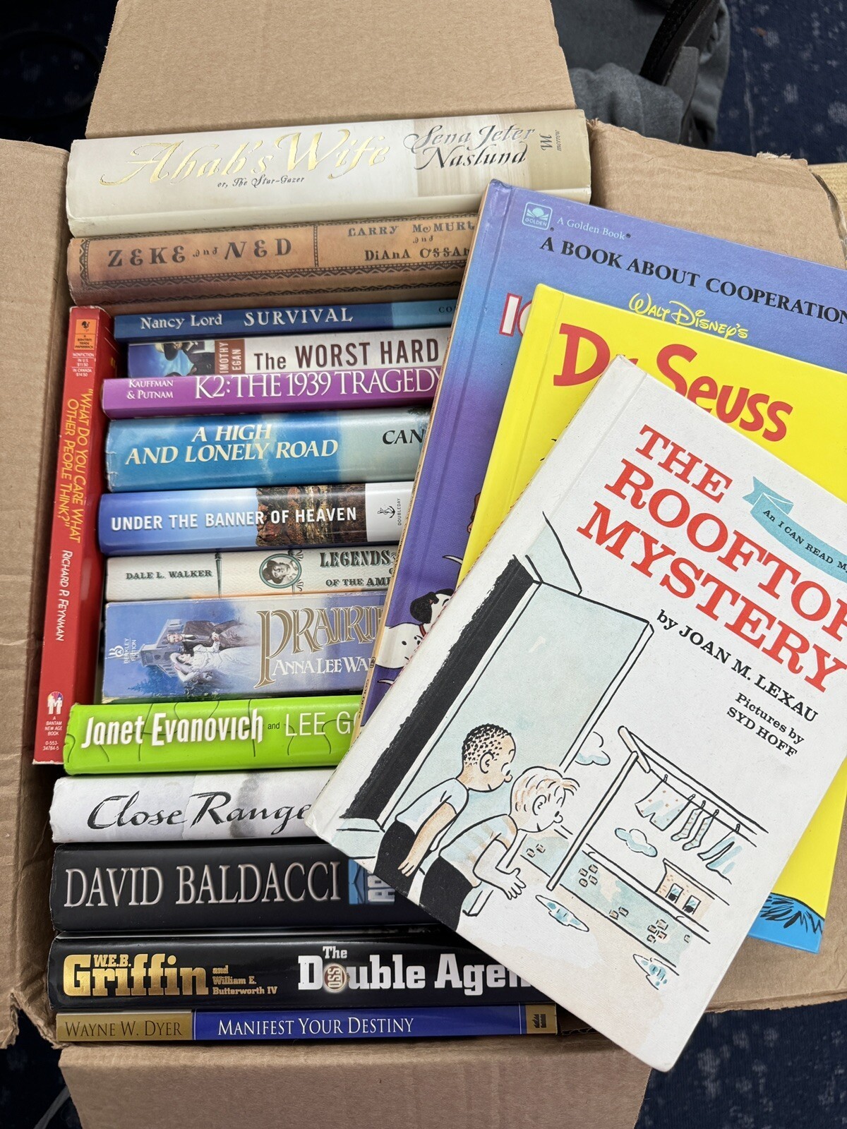 Little Free Library Bulk Lot of Books – Mixed Fiction & Nonfiction all Very Good