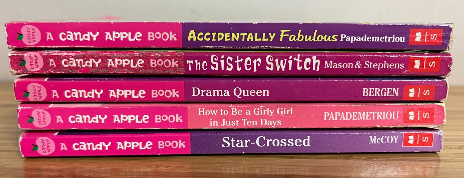 Candy Apple Book Series -Drama-Sister Switch-Girly Girl-Star Crossed +1