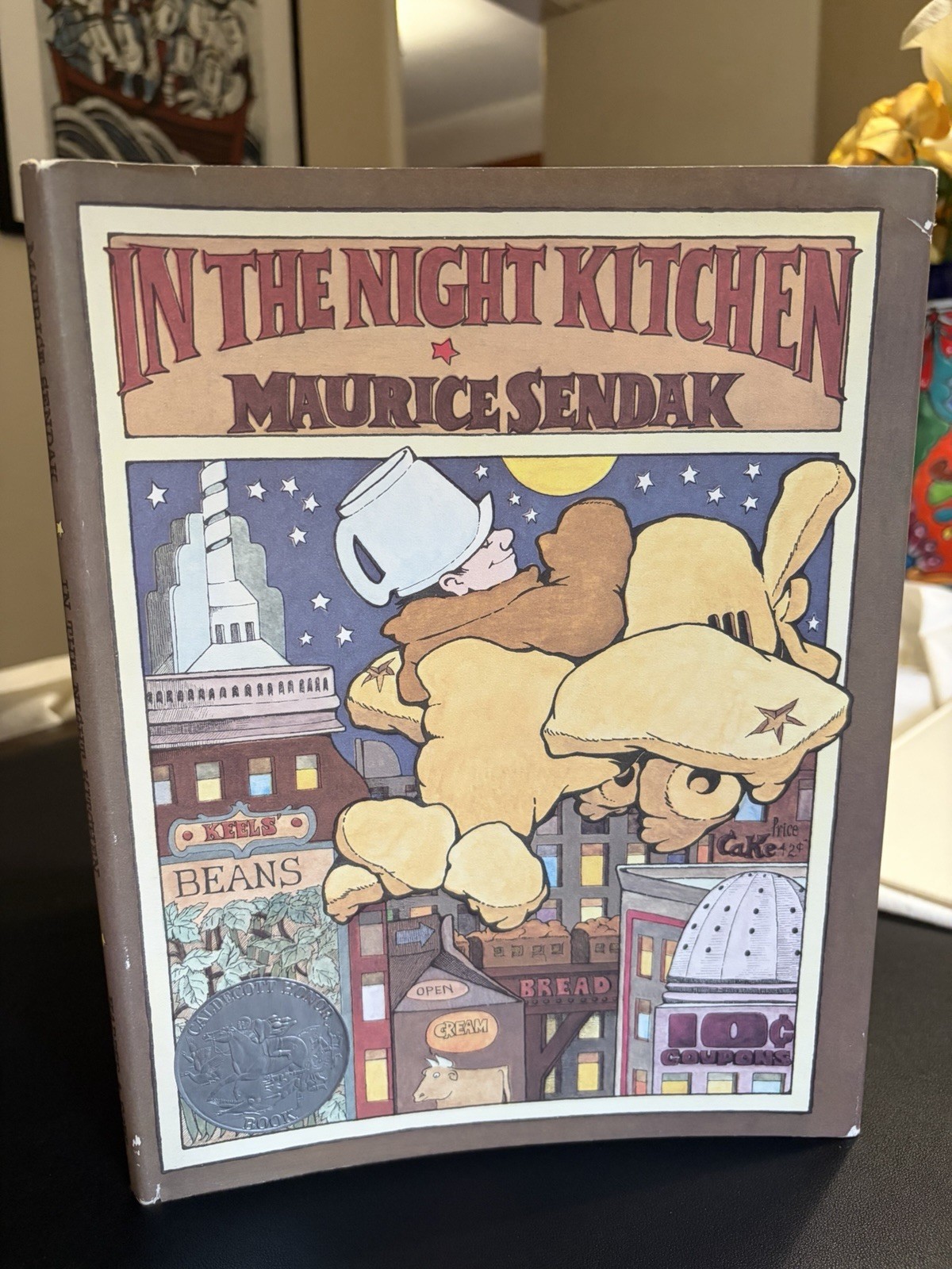 💛 SIGNED In the Night Kitchen M Sendak HCDJ Banned Book ESTATE LIQUIDATION SALE
