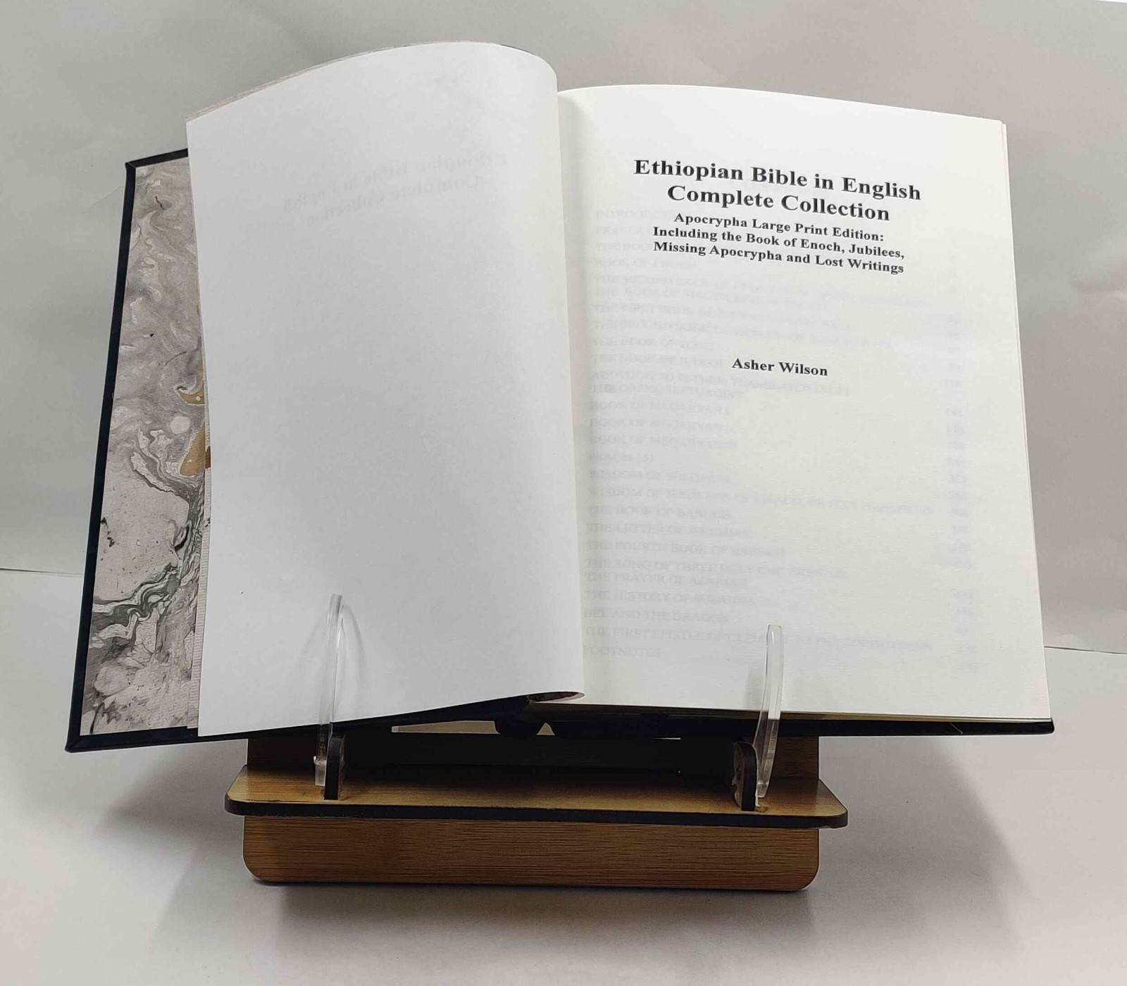 Ethiopian Bible in English Complete Collection-Apocrypha [Premium Leather Bound]