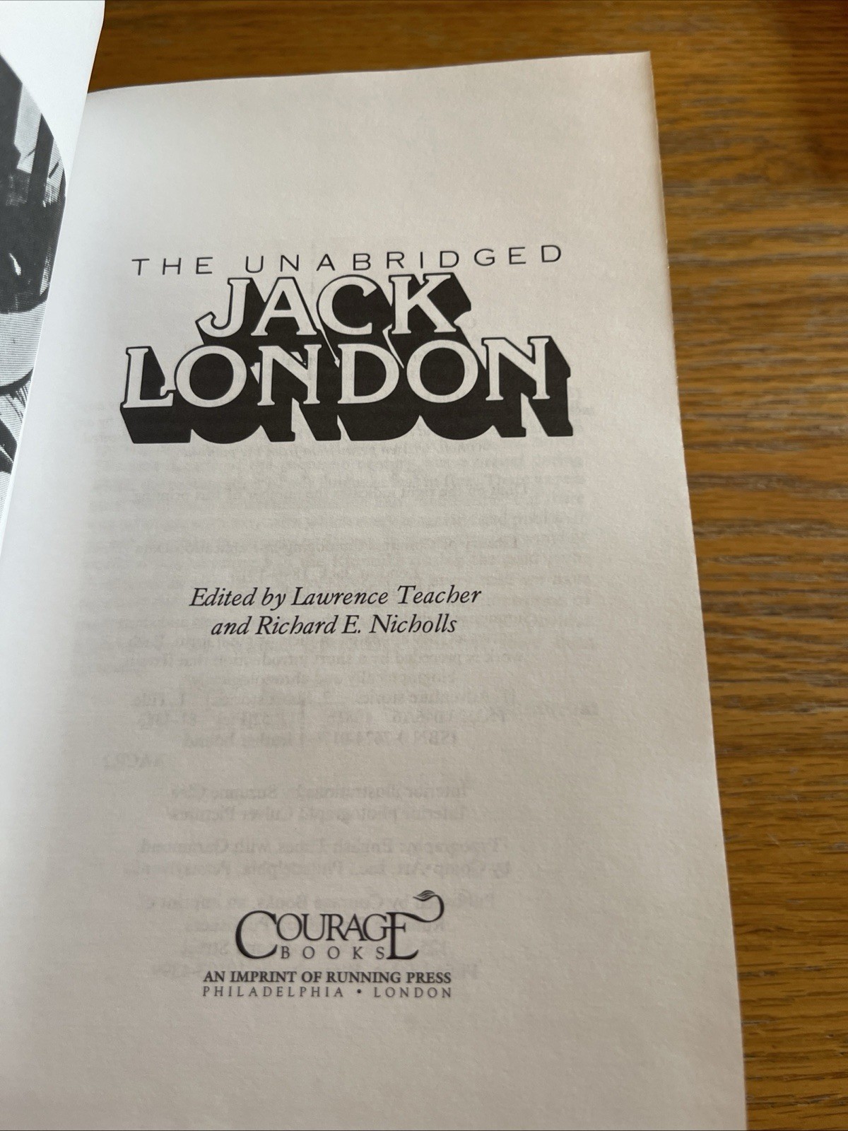 The Unabridged Jack London Book Hardcover Leather Bound Luxury Edition 1997