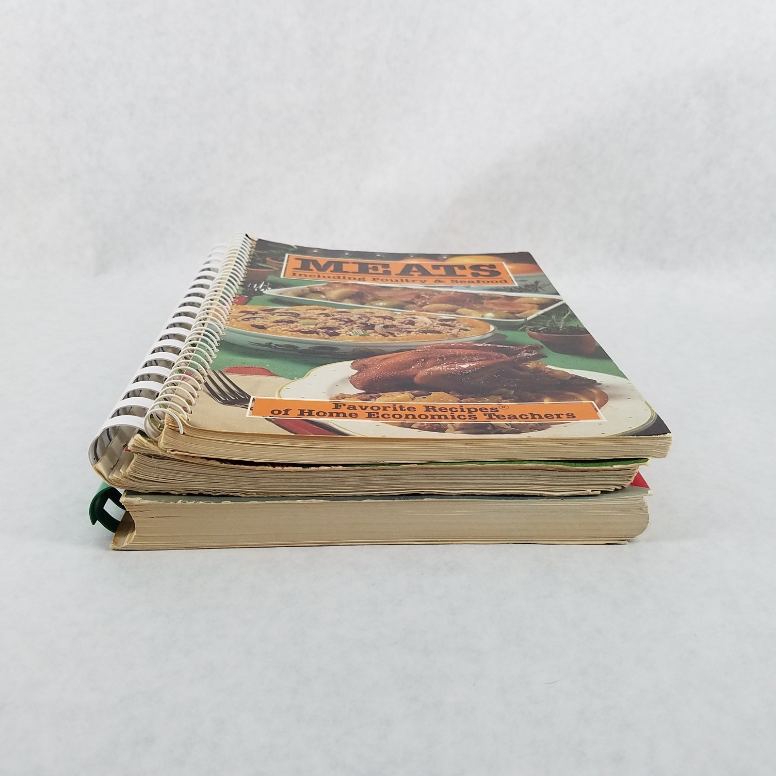 Favorite Recipes Home Economics Teachers Cookbooks Lot of 3 Meats Salads Holiday