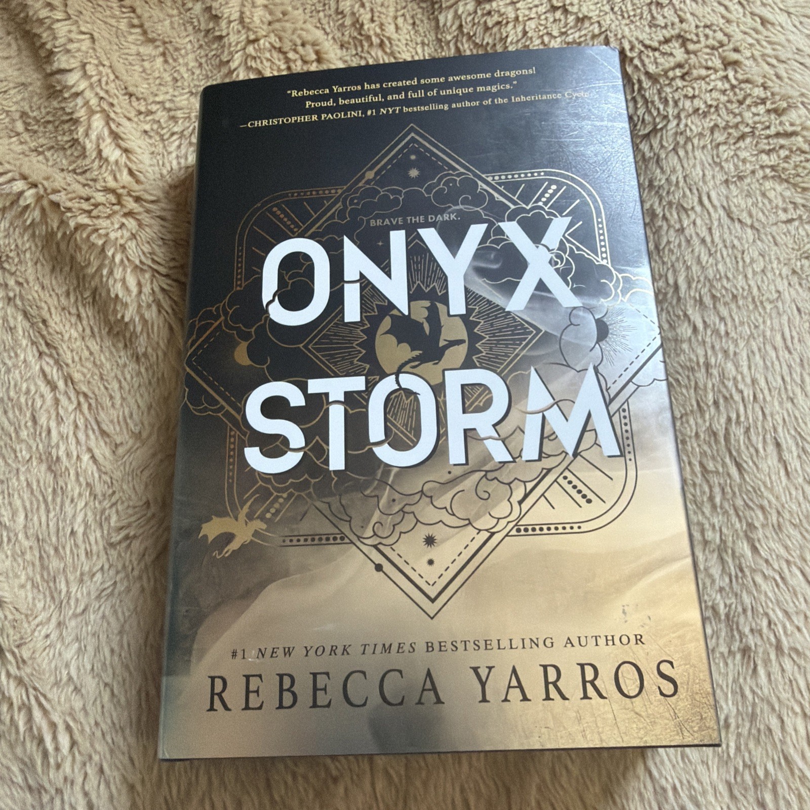 ONYX STORM Deluxe Limited EDITION BOOK HARDCOVER ‼️SPRAYED EDGES ‼️