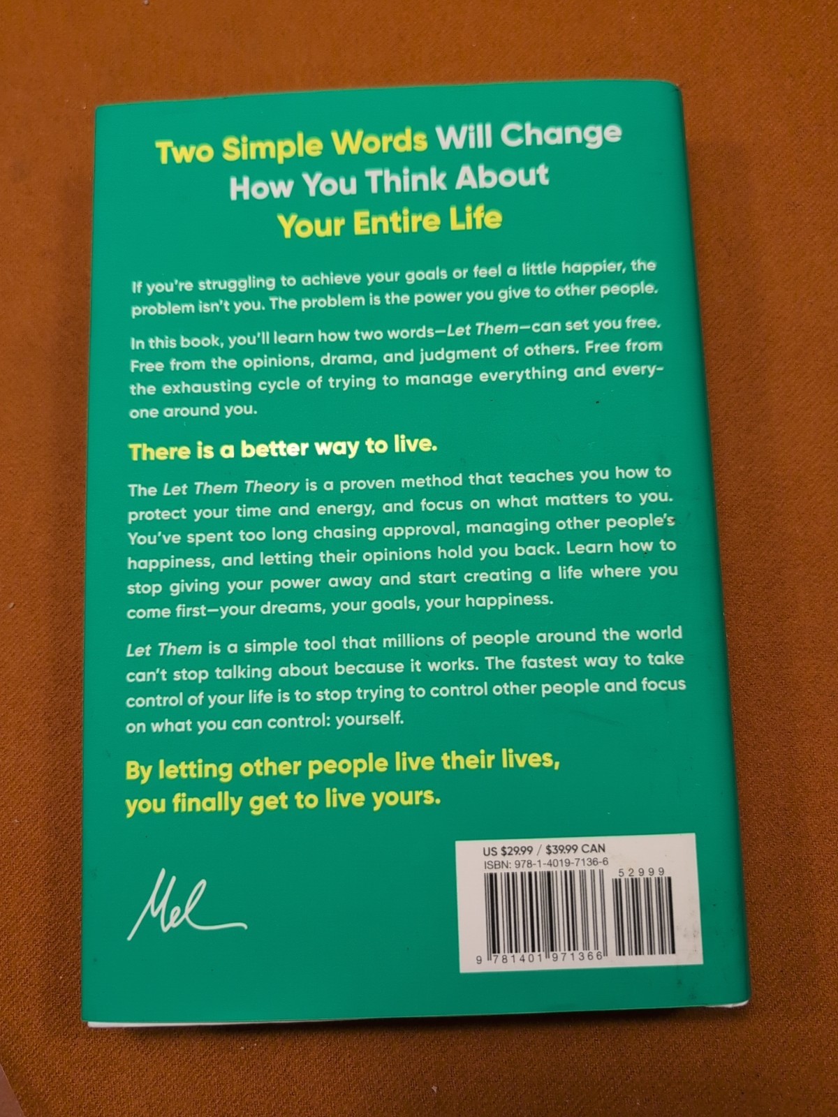 Let Them Theory : A Life-Changing Tool by Mel Robbins