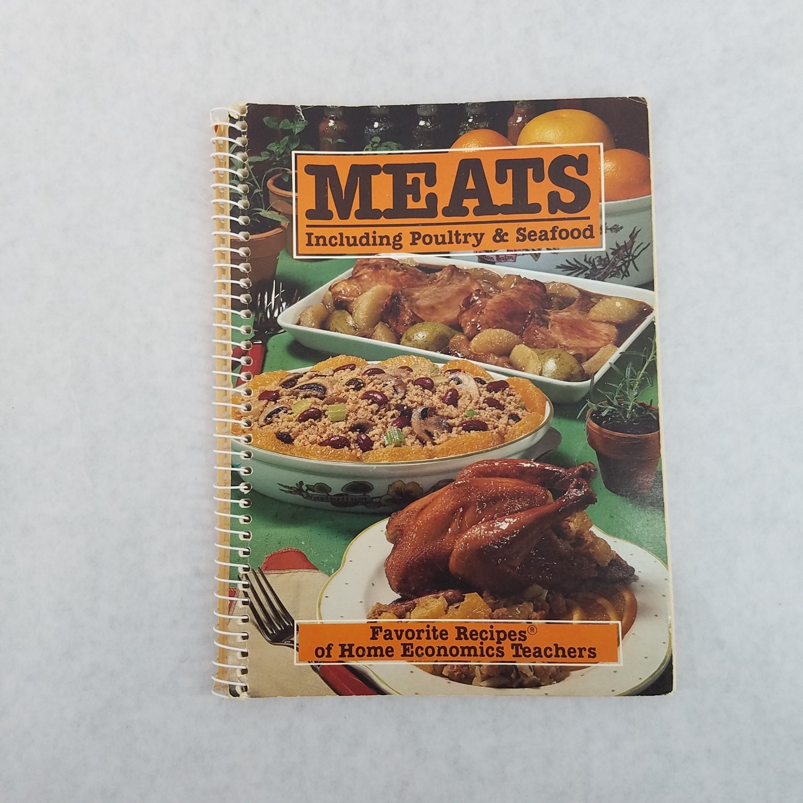 Favorite Recipes Home Economics Teachers Cookbooks Lot of 3 Meats Salads Holiday
