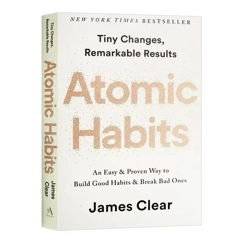 Atomic Habits By James Clear English Paperback to Build Good Habits Break