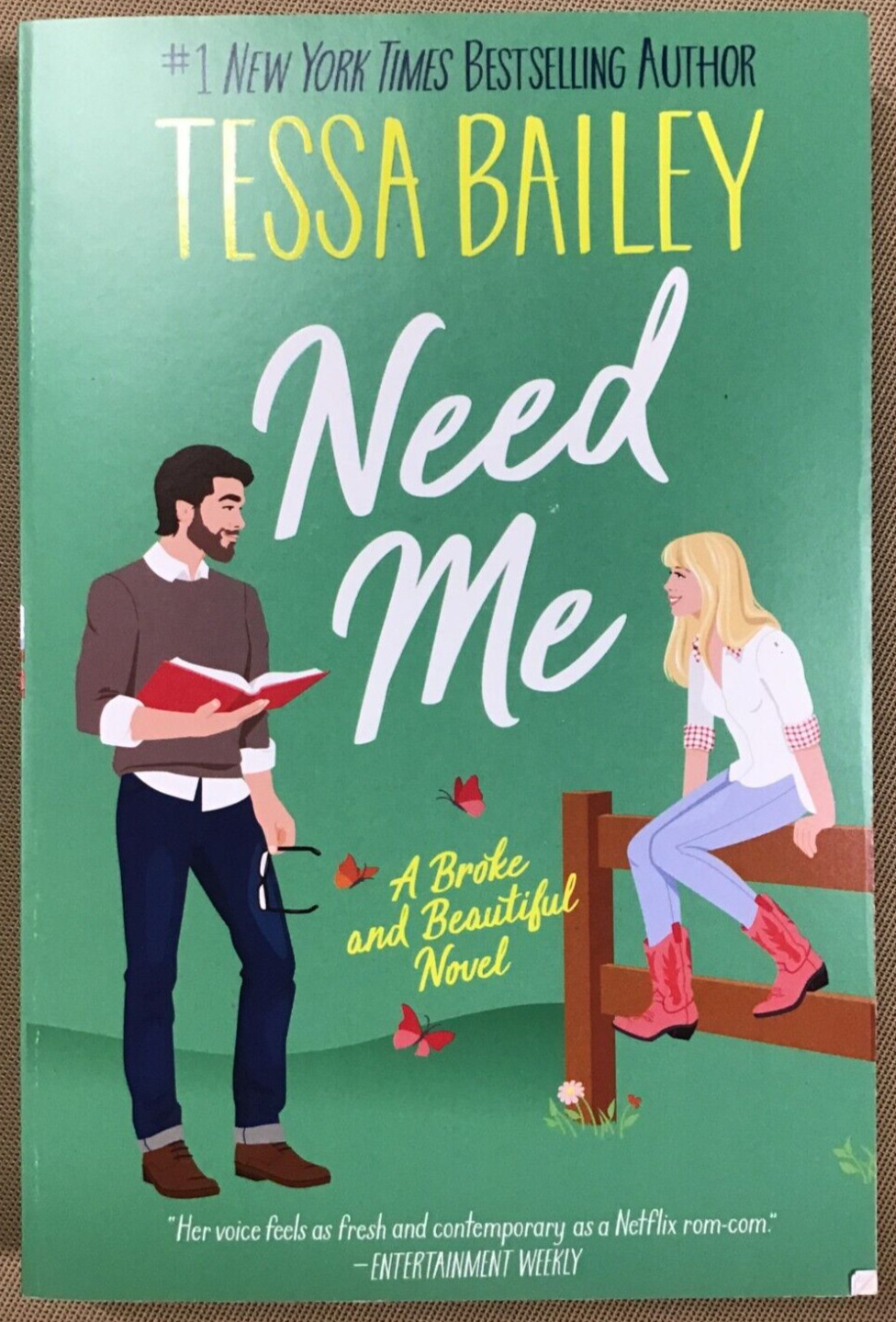 Need Me – (Broke and Beautiful) by Tessa Bailey (Paperback) NEW 📖