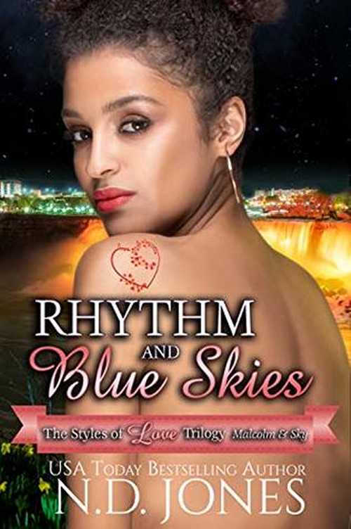 Rhythm and Blue Skies by N.D. Jones 2019 Romance 2 Stories SIGNED Paperback
