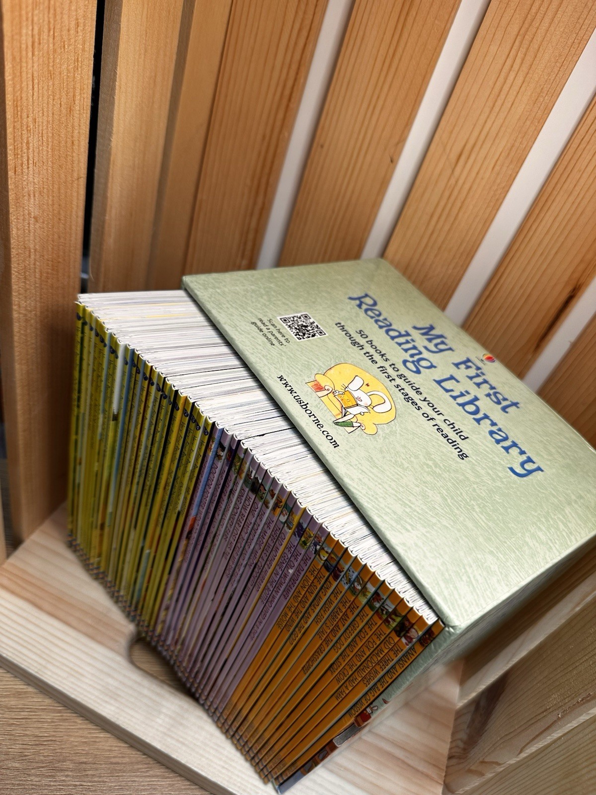 My First Reading Library by Usborne ~ 50 Learning to Read Books Box Set ~