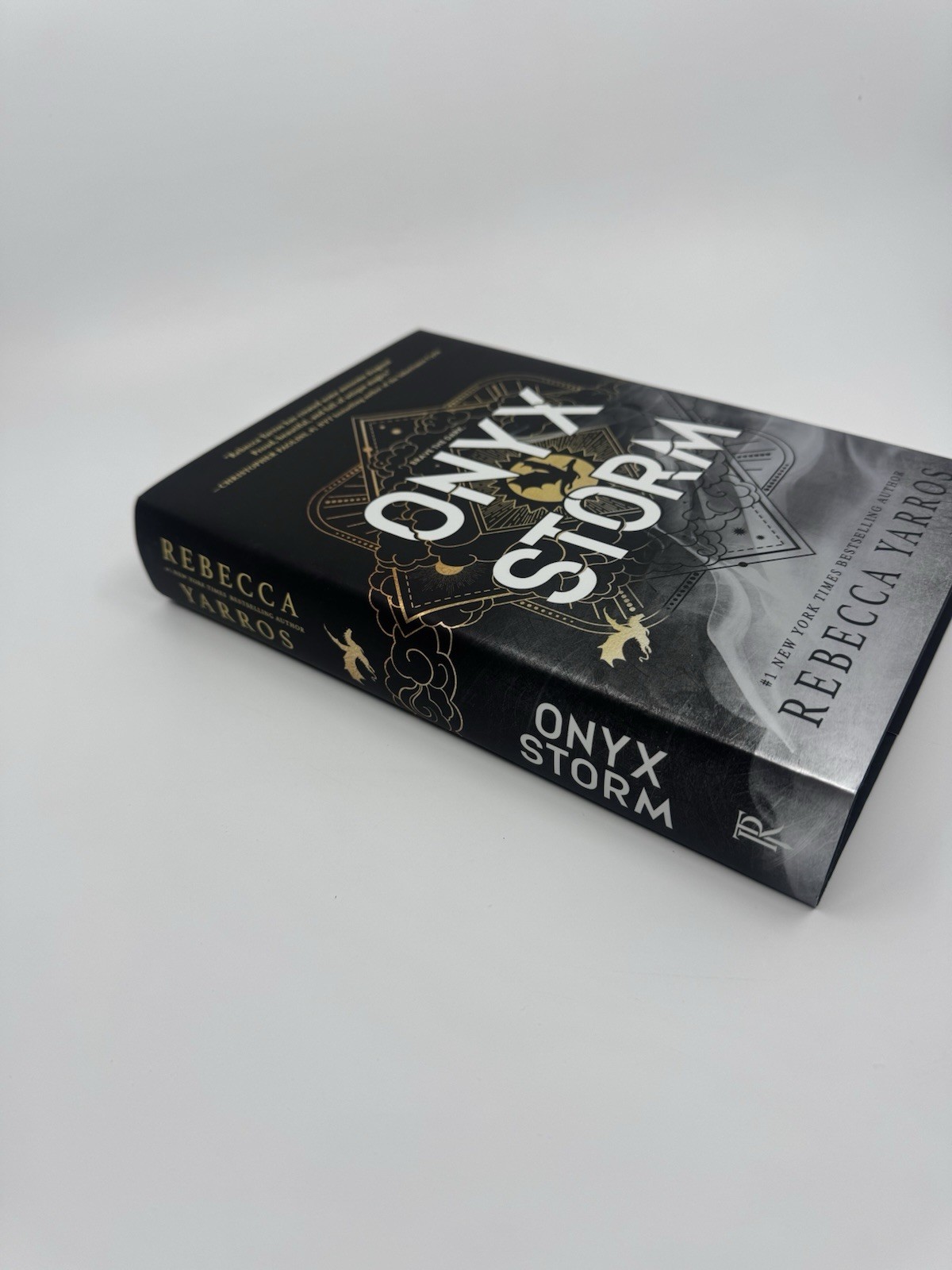 Onyx Storm (Deluxe Limited Edition) by Rebecca Yarros, Hardcover, SIGNED