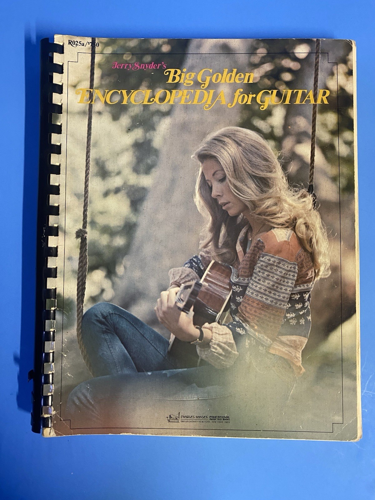 1973 Big Golden Encyclopedia for Guitar Jerry Snyder Sheet Music 256 PAGES