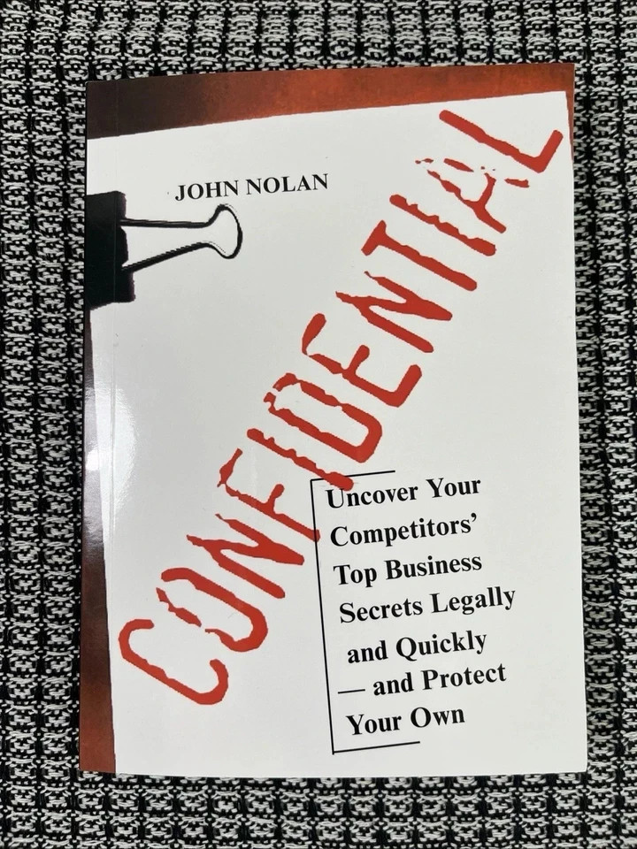 CONFIDENTIAL WRITTEN BY JOHN NOLAN BRAND NEW PAPERBACK