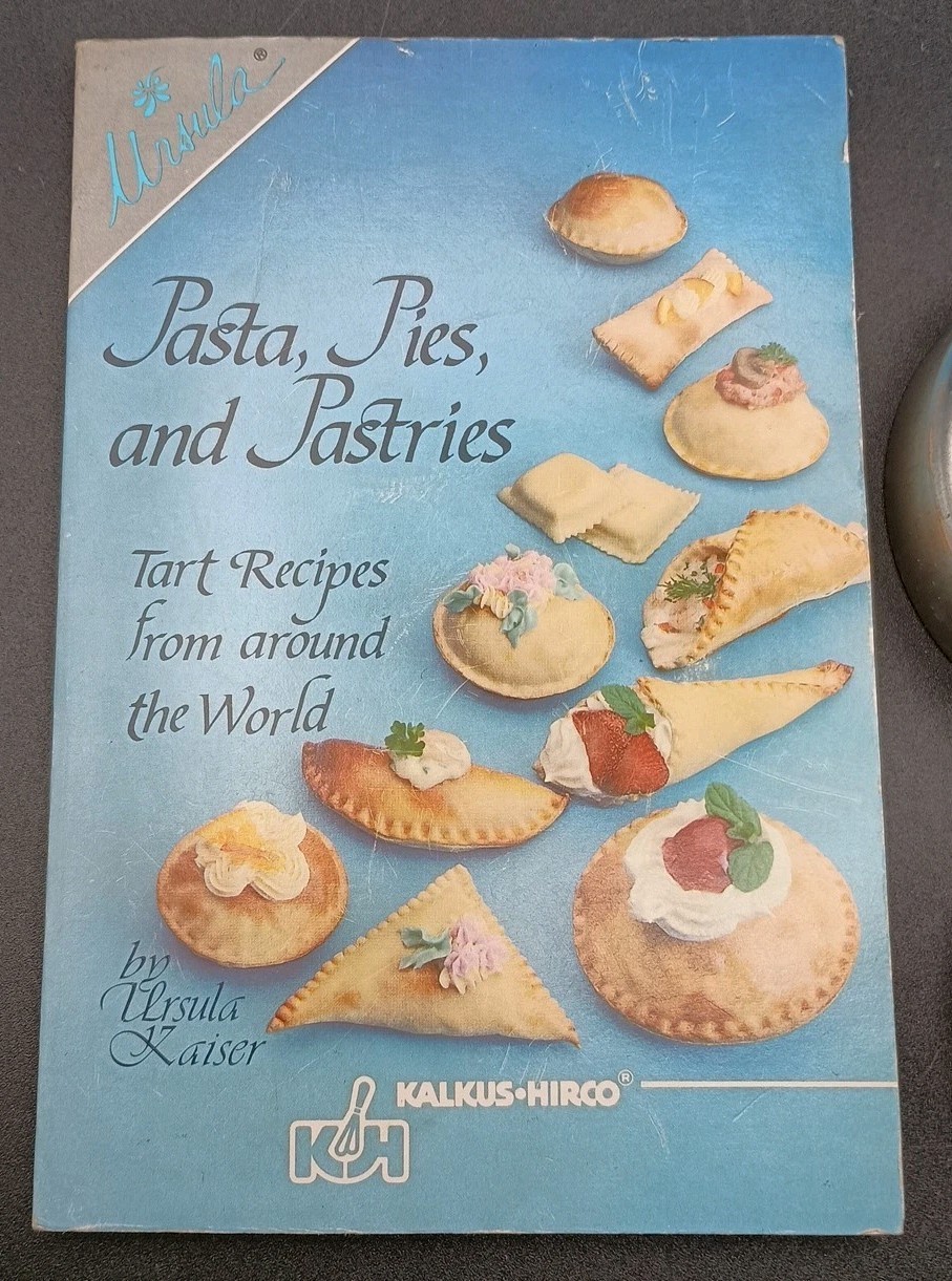 Pasta, Pies, and Pastries Cutters with Recipe Book 1 Tart Master 1 Unbranded