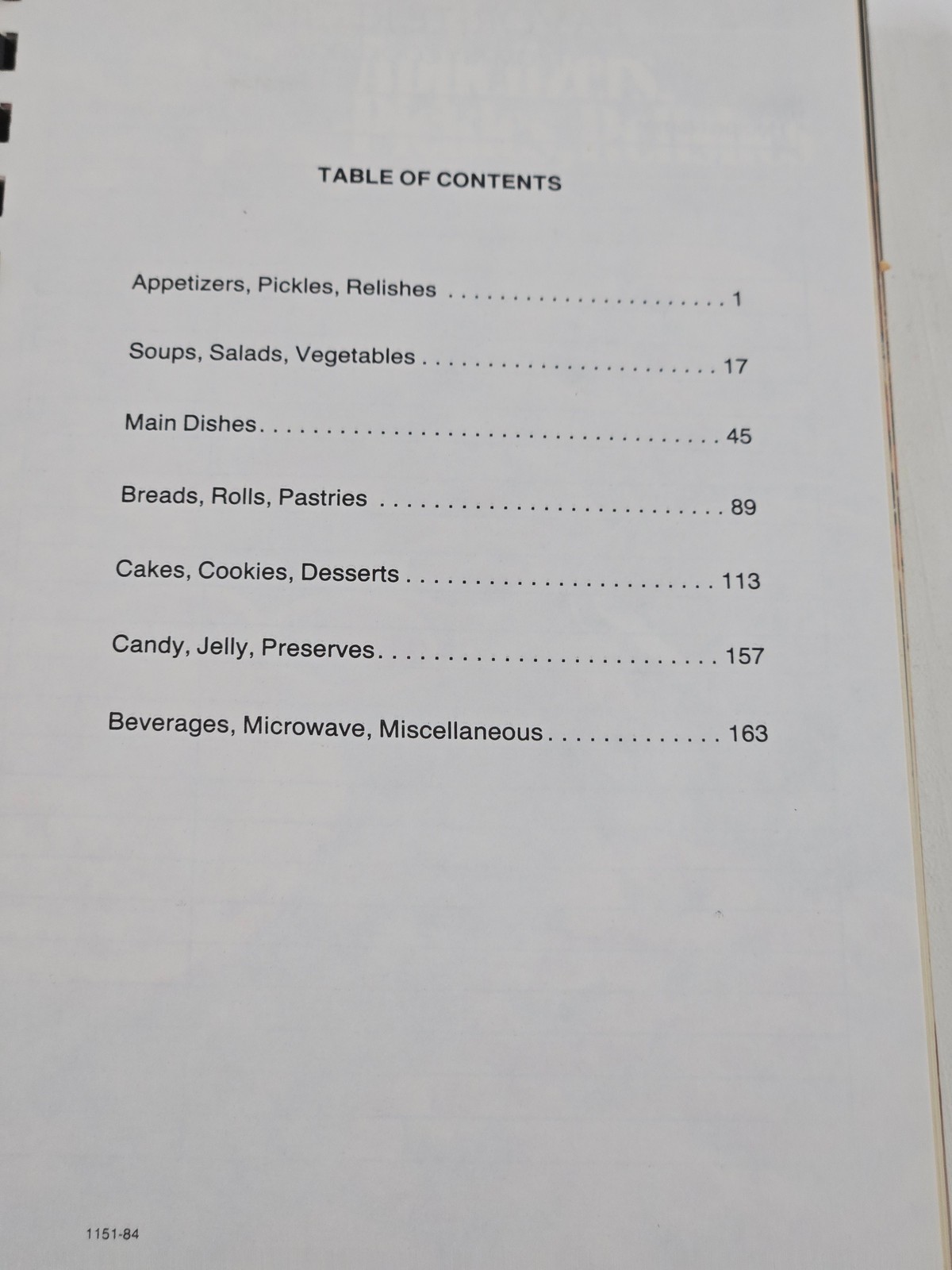Our Favorite Recipes Christ the Redeemer Catholic Community Cookbook 1984 Spiral