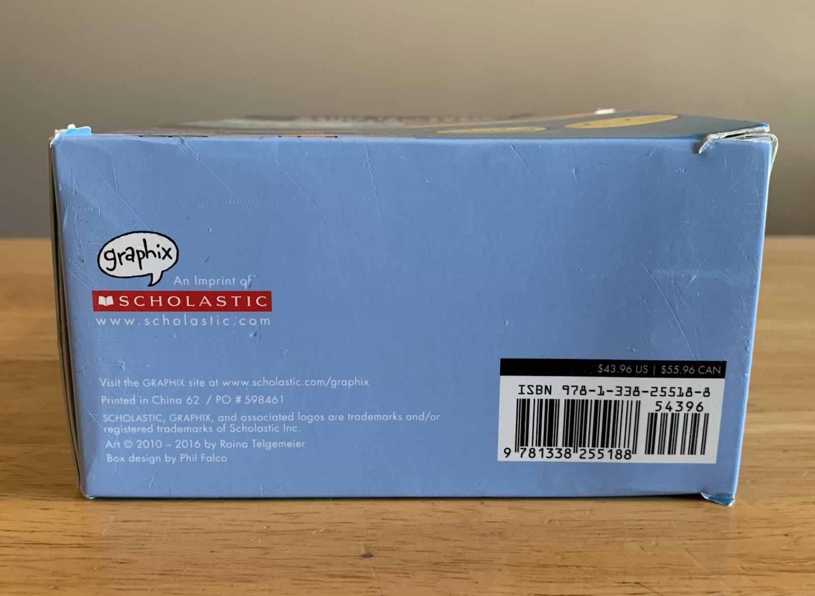 The Raina Telgemeier Collection 4 Book Box Set 2016