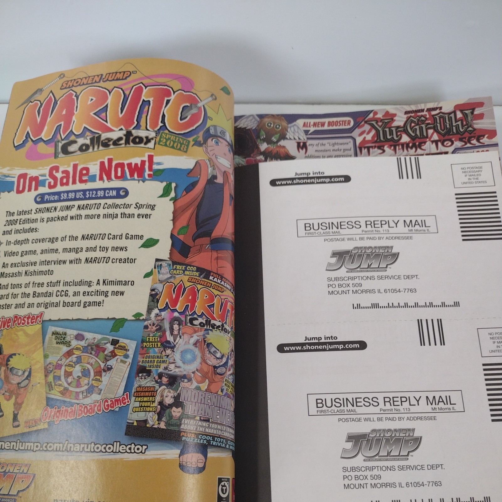 Shonen Jump June 2008 Volume 6 Issue 6 Anime Manga Magazine Naruto | 400 Pages