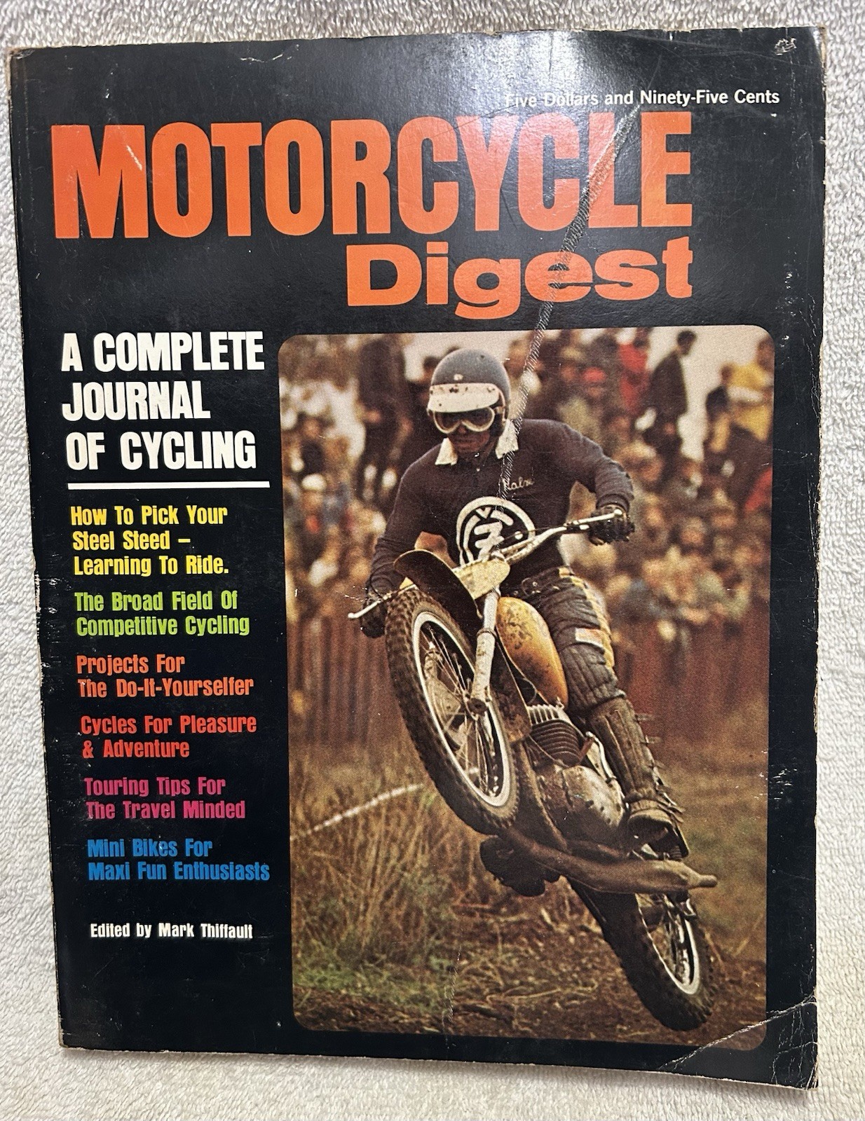 Vtg. Book Motorcycle Digest 320 Pages Illustrated 1972