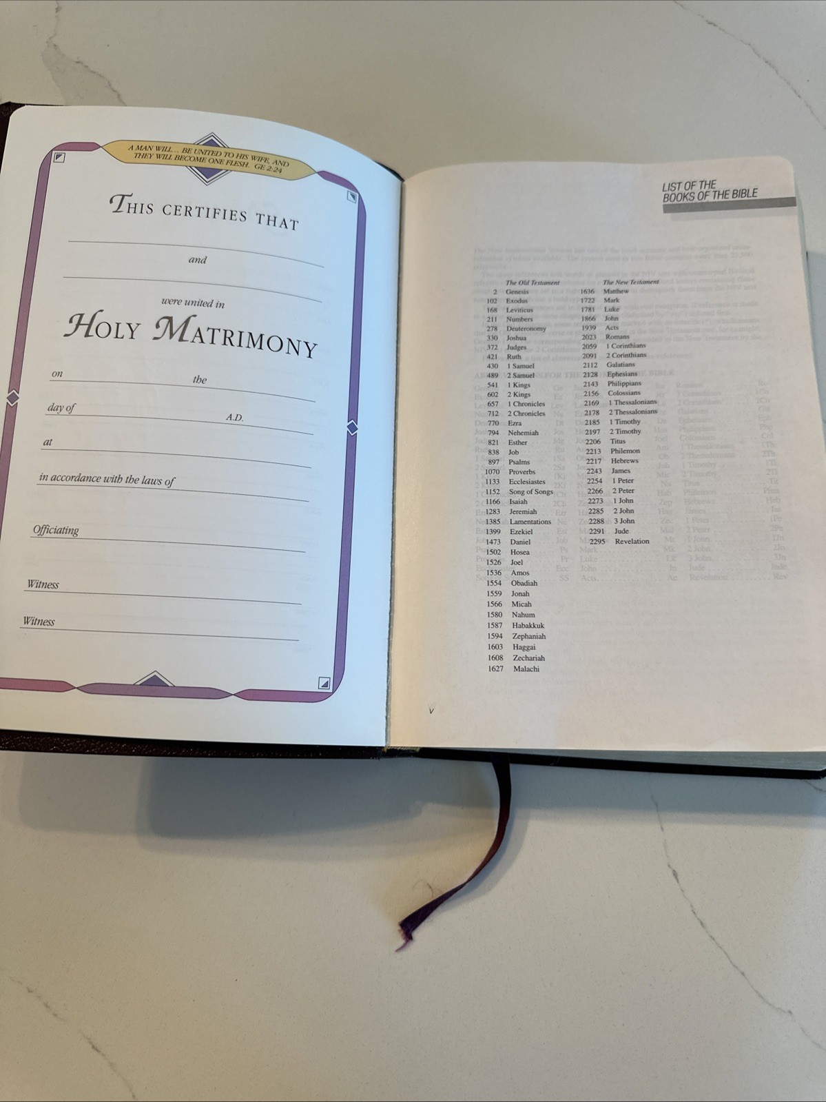NIV Life Application Study Bible Burgundy Bonded Leather