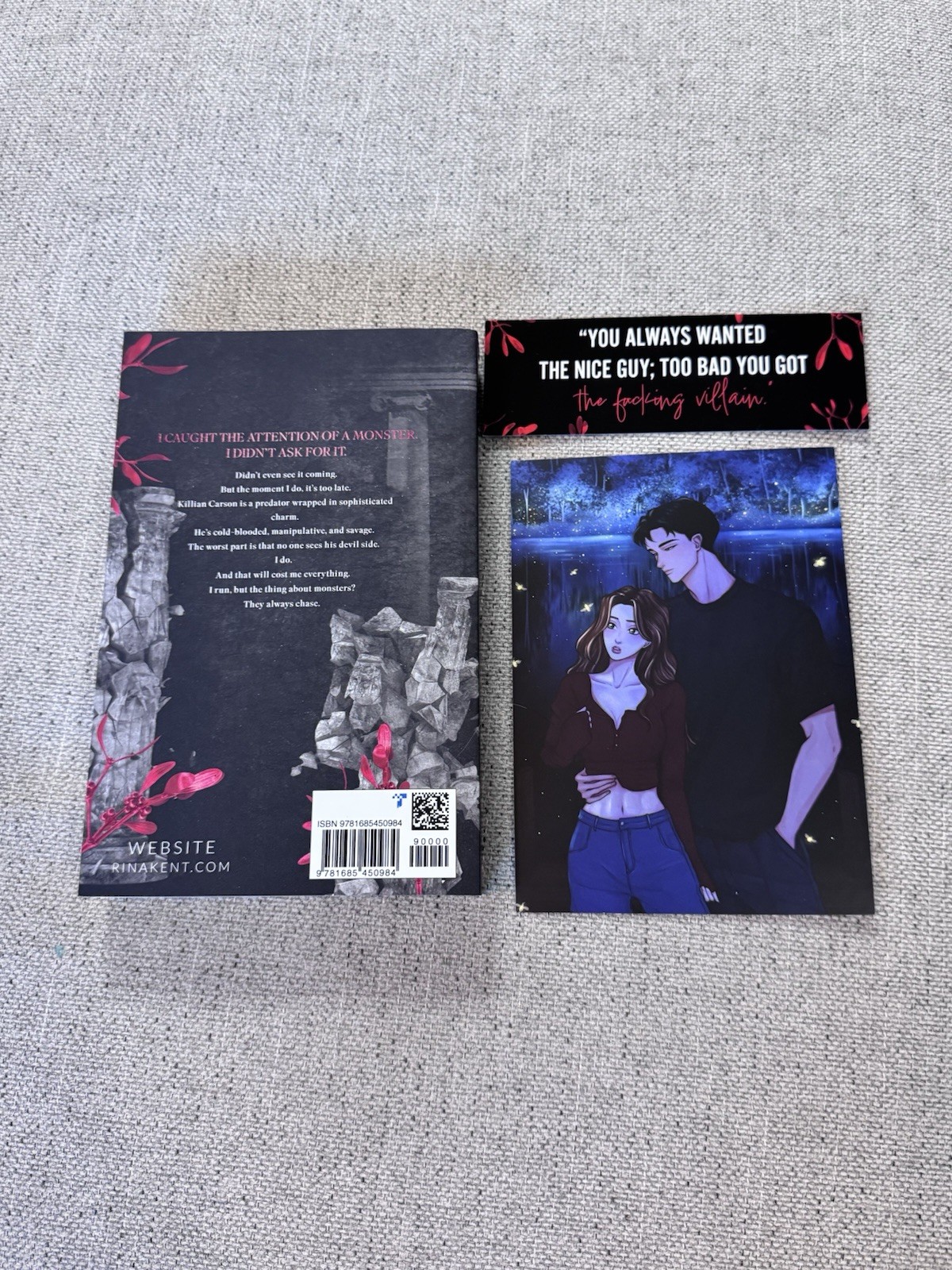 God Of Malice Rina Kent Signed Legacy Of Gods Series Out Of Print Indie Edition