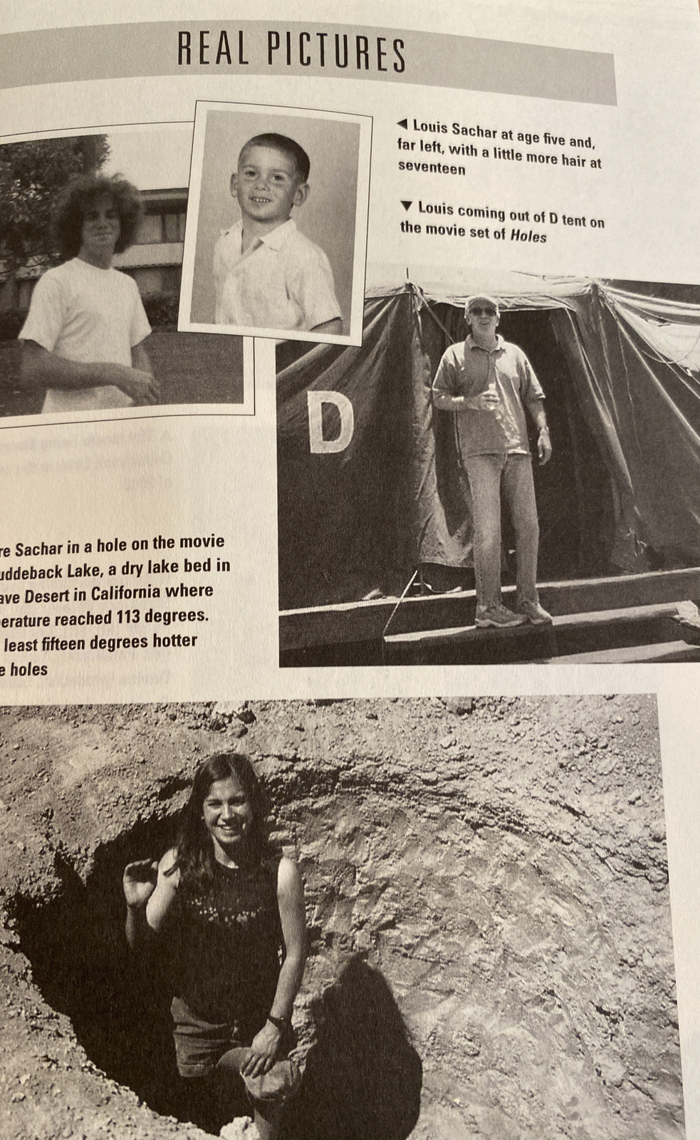 Holes: 10th Anniversary Edition with Bonus Material by Louis Sachar