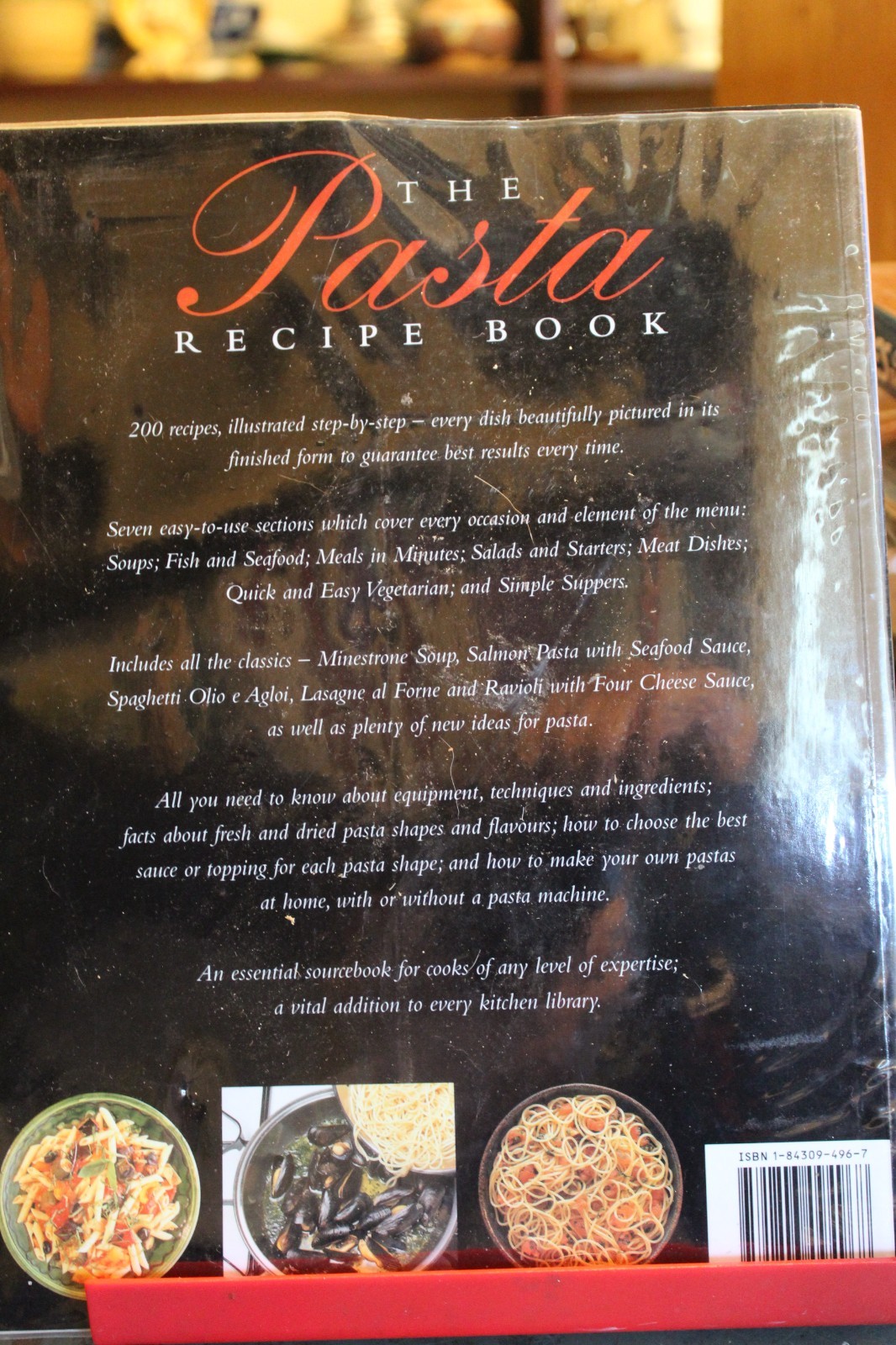 The Pasta Recipe Book Soft Cover Large 256 pages