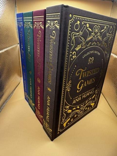 Twisted Series 4 Book Hardcover Collector’s Edition Bundle New