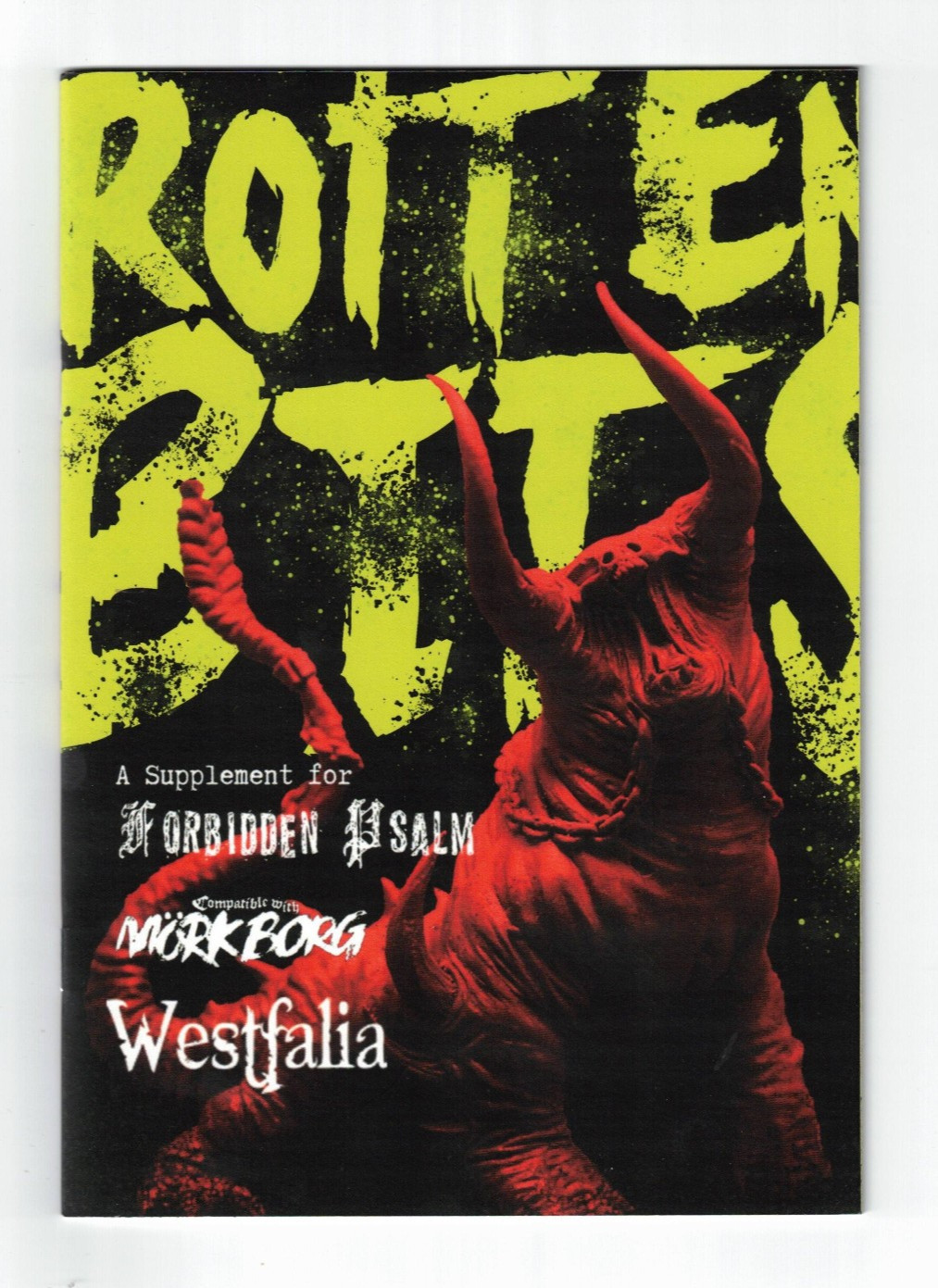 Rotten Bits Supplement for Forbidden Psalm RPG Book Mork Borg