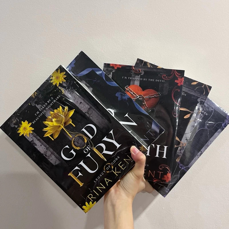 Legacy of Gods Series Dark Romance by Rina Kent: Complete 6 Books Set FREE SHIP
