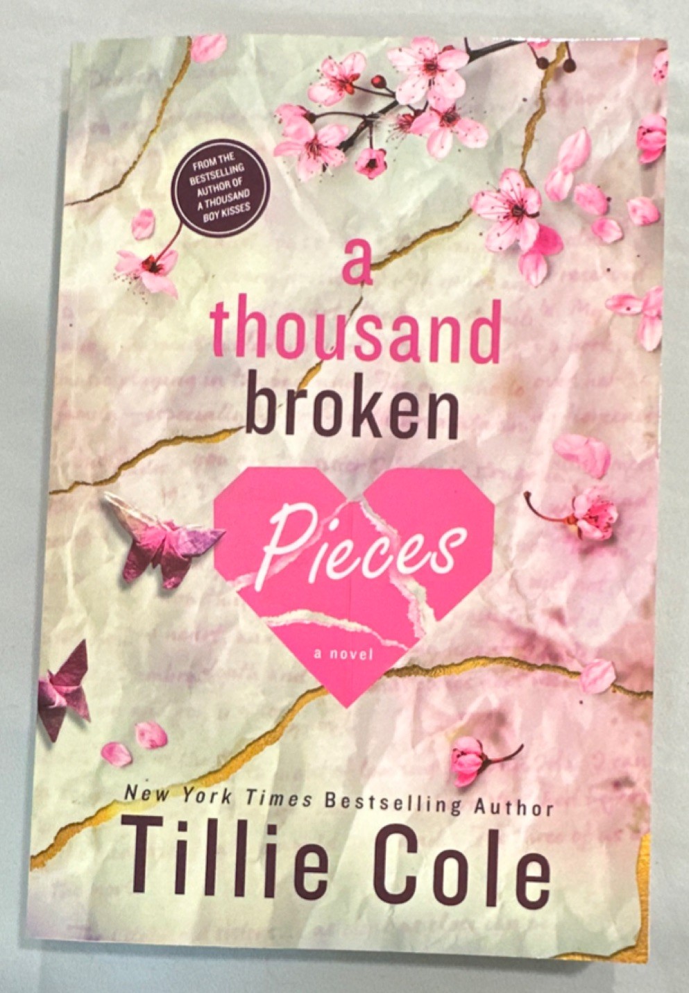 Tillie Cole A Thousand Broken Pieces Paperback Romance Fiction Novel English YA