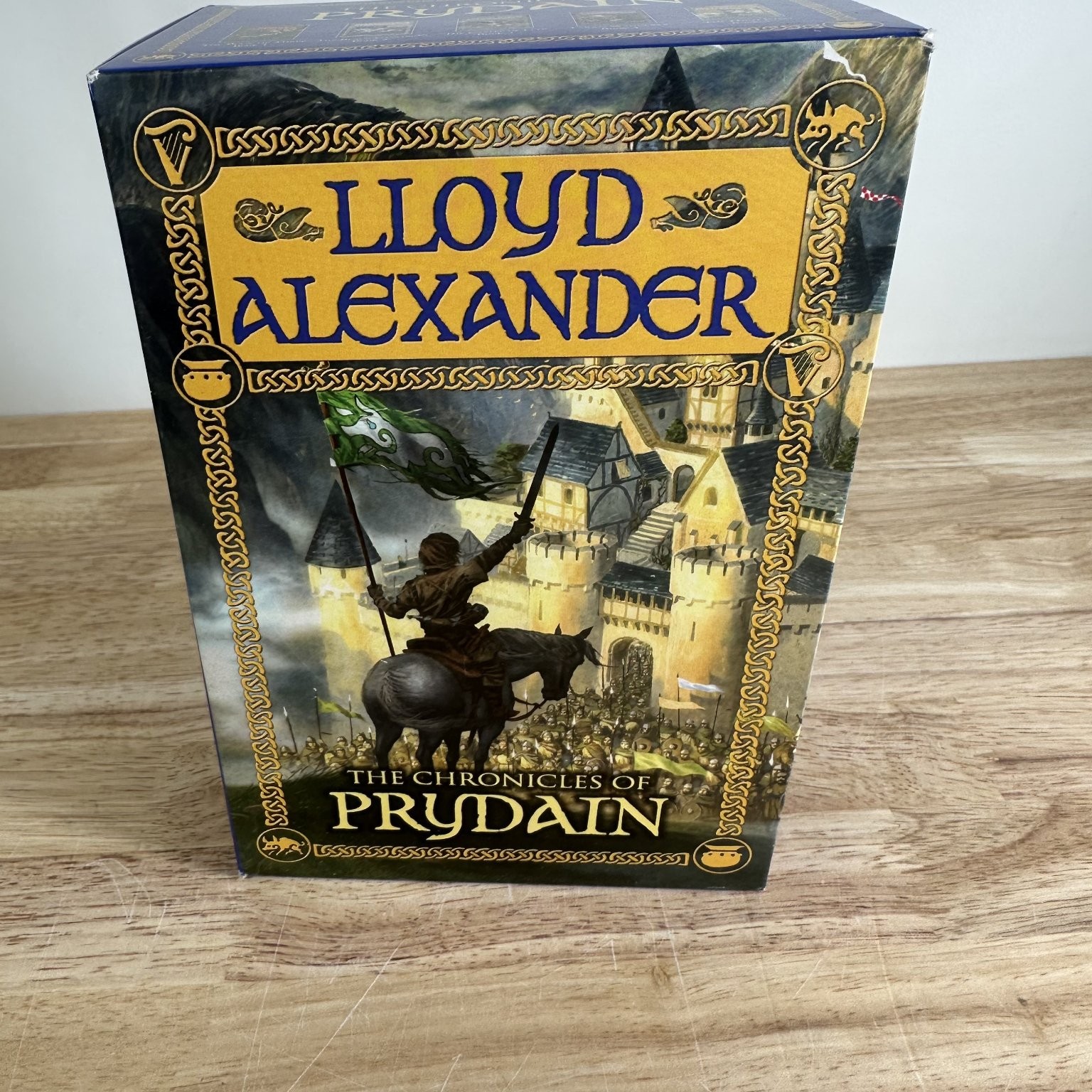 Chronicles of Prydain Box Set Lloyd Alexander 2012 Fantasy Adventure Square Fish
