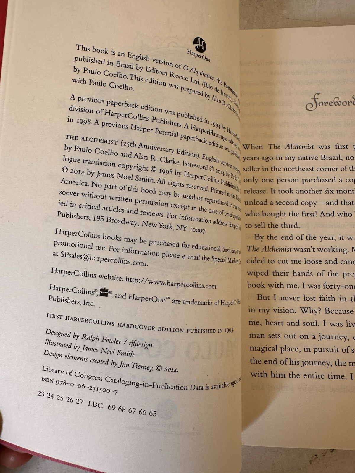 The Alchemist, 25th Anniversary: by Coelho, Paulo