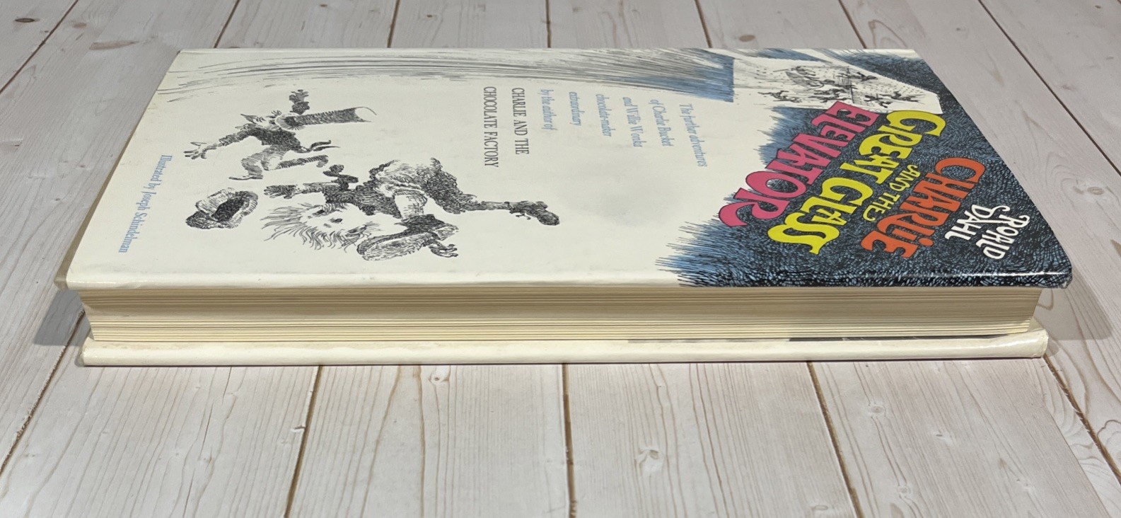 Charlie And The Great Glass Elevator By Roald Dahl – 1972 HCDJ Fifth Printing
