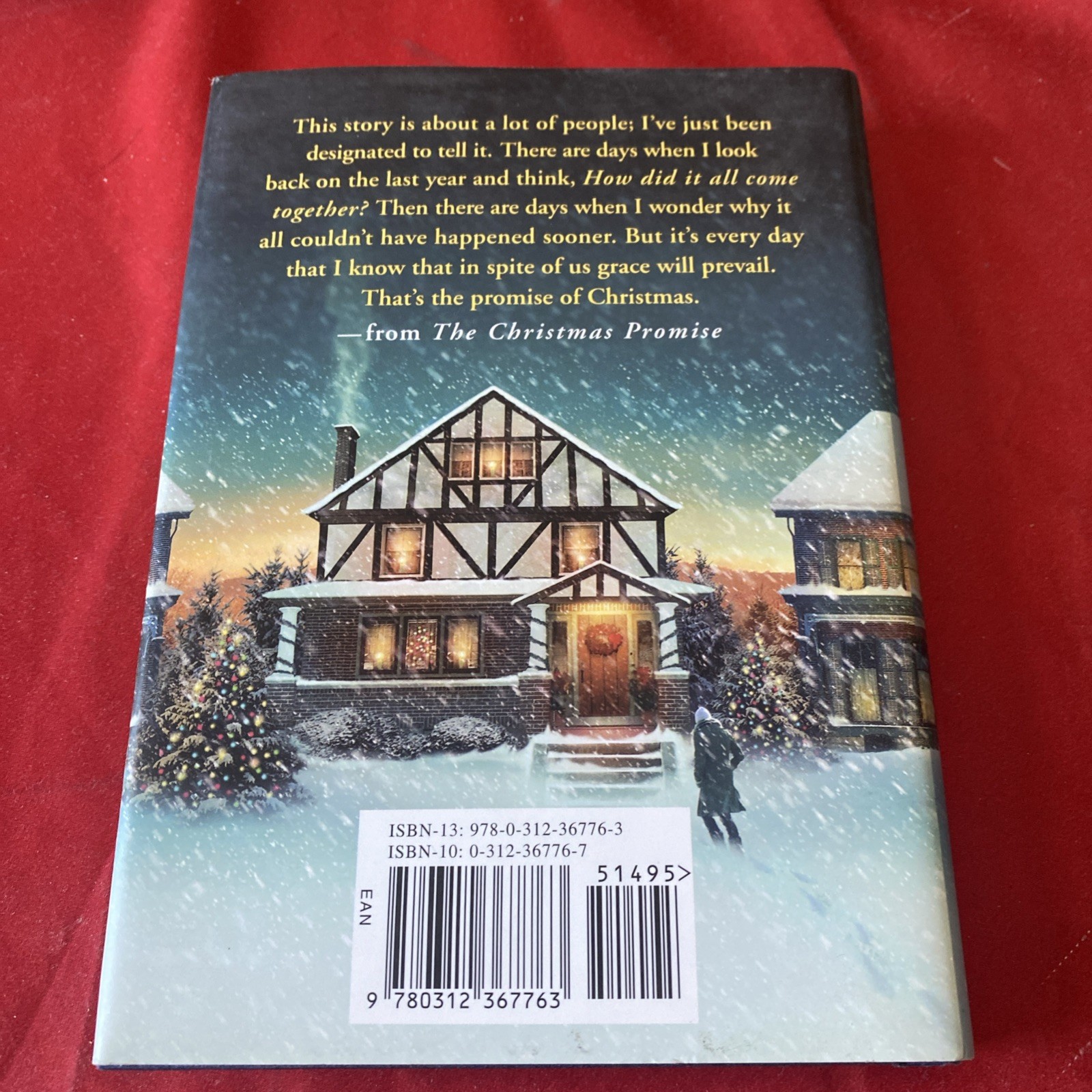 🎅🏼 Donna VanLiere – The Christmas Promise: A Novel (2007, Hard Book) $12.25!
