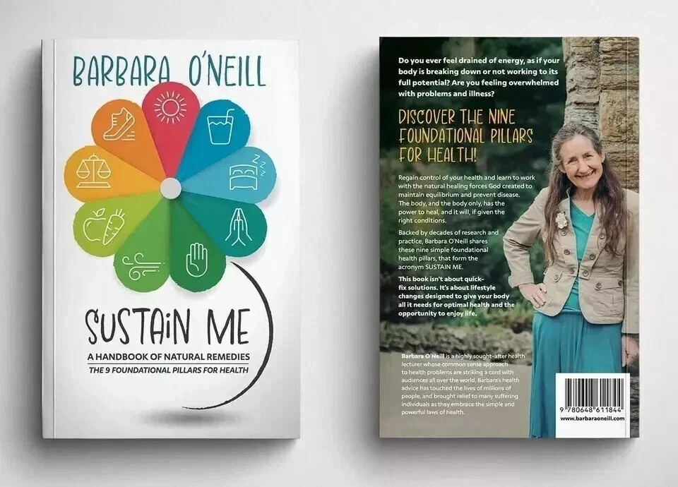 Sustain Me – Barbara O’Neill’s Brand New Book – Fast Shipping – Sealed In Hand