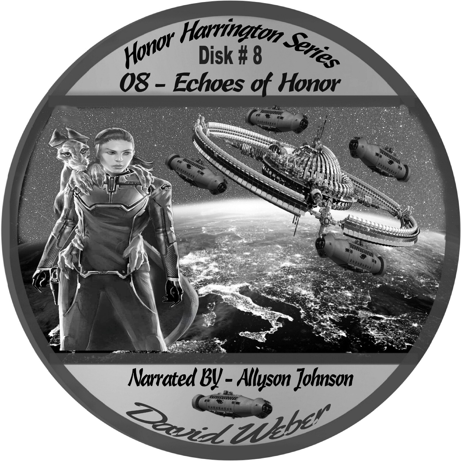 David Weber Honor Harrington Series 14 unabridged audiobooks 0n 18 mp3 CDs